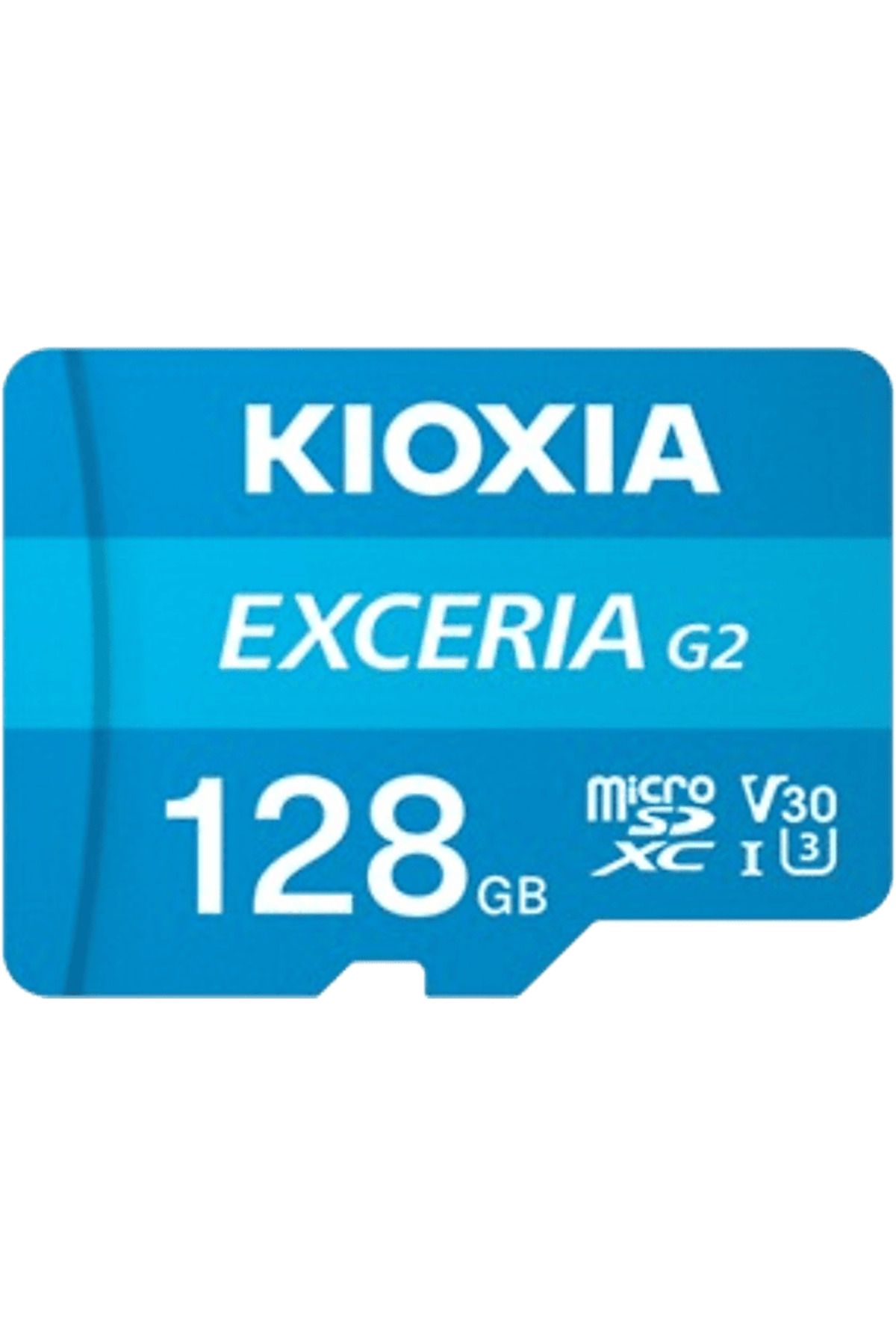 Kioxia 128GB Exceriag2 Micro SDXC U1 V30 4K 100/50 MicroSD Kart