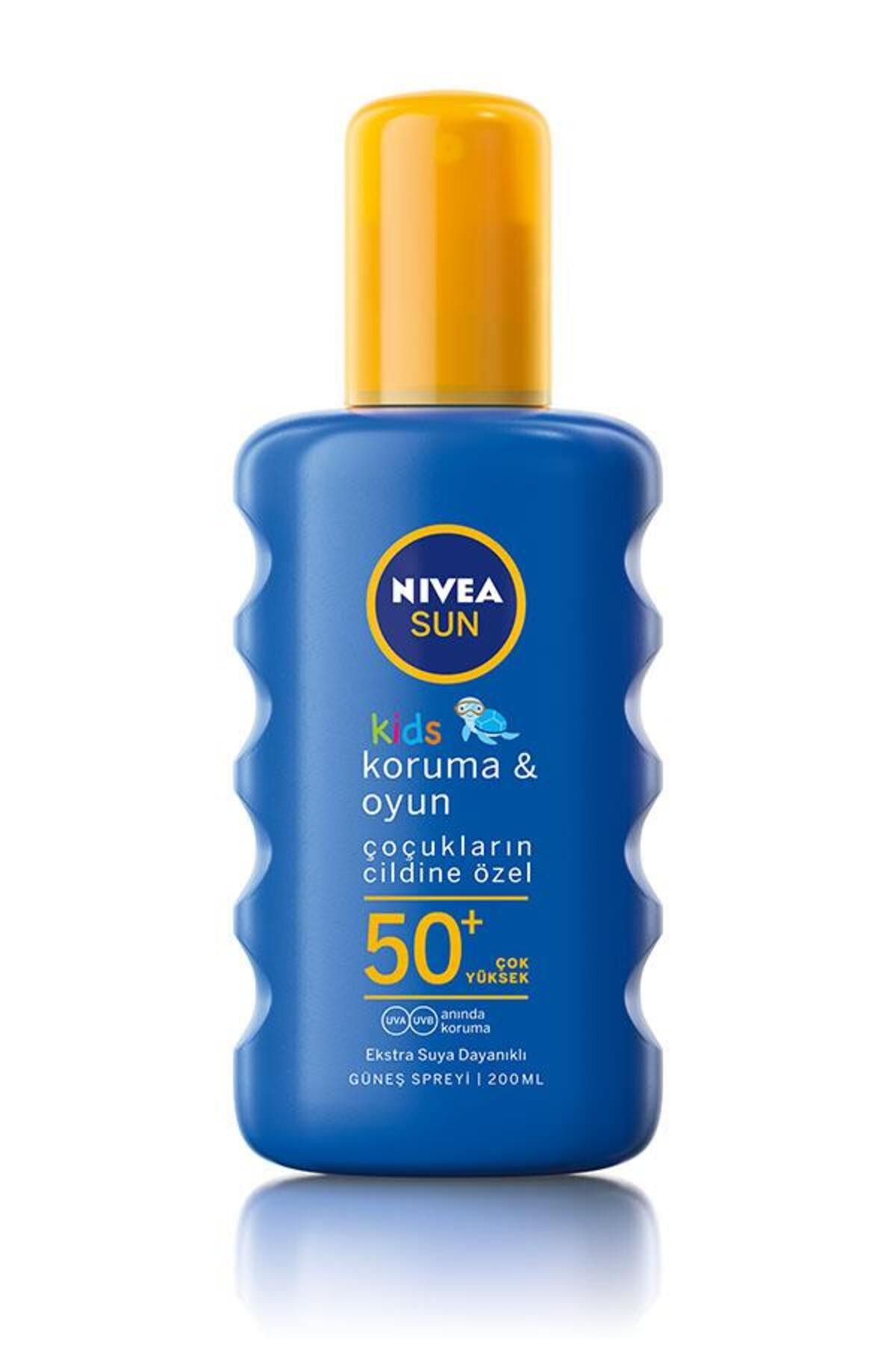 NIVEA Sun Kids Koruma & Oyun Spf 50 Güneş Spreyi 200 ml