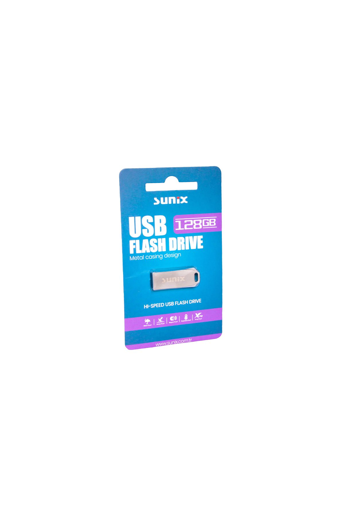 Sunix 128 Gb Metal Usb Flash Bellek