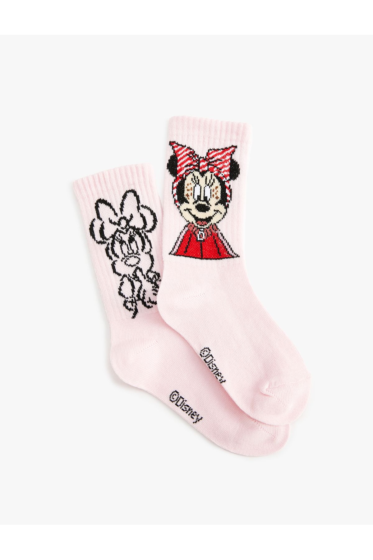 Koton 2'li Minnie Mouse Baskılı Çorap Lisanslı