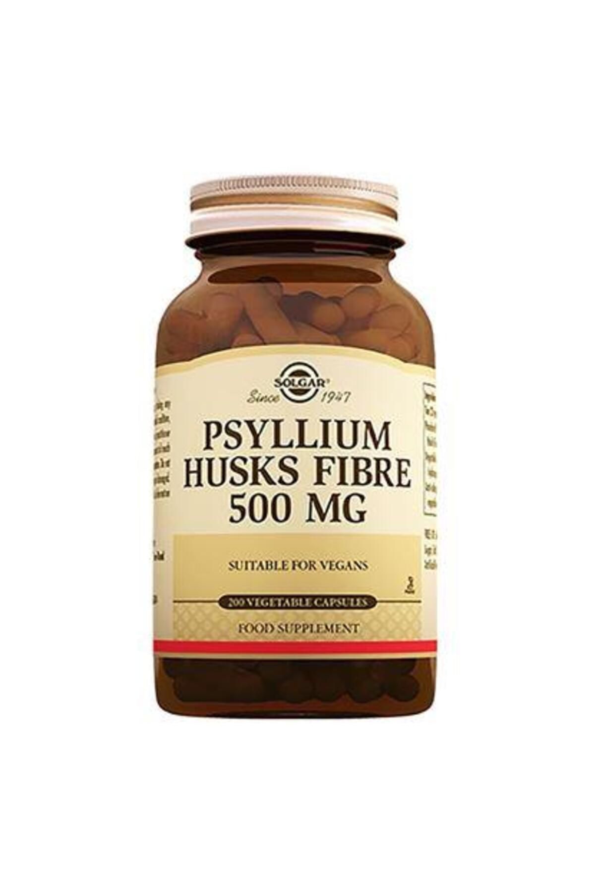 Solgar Psyllium Huks 500 Mg 200 Kapsül