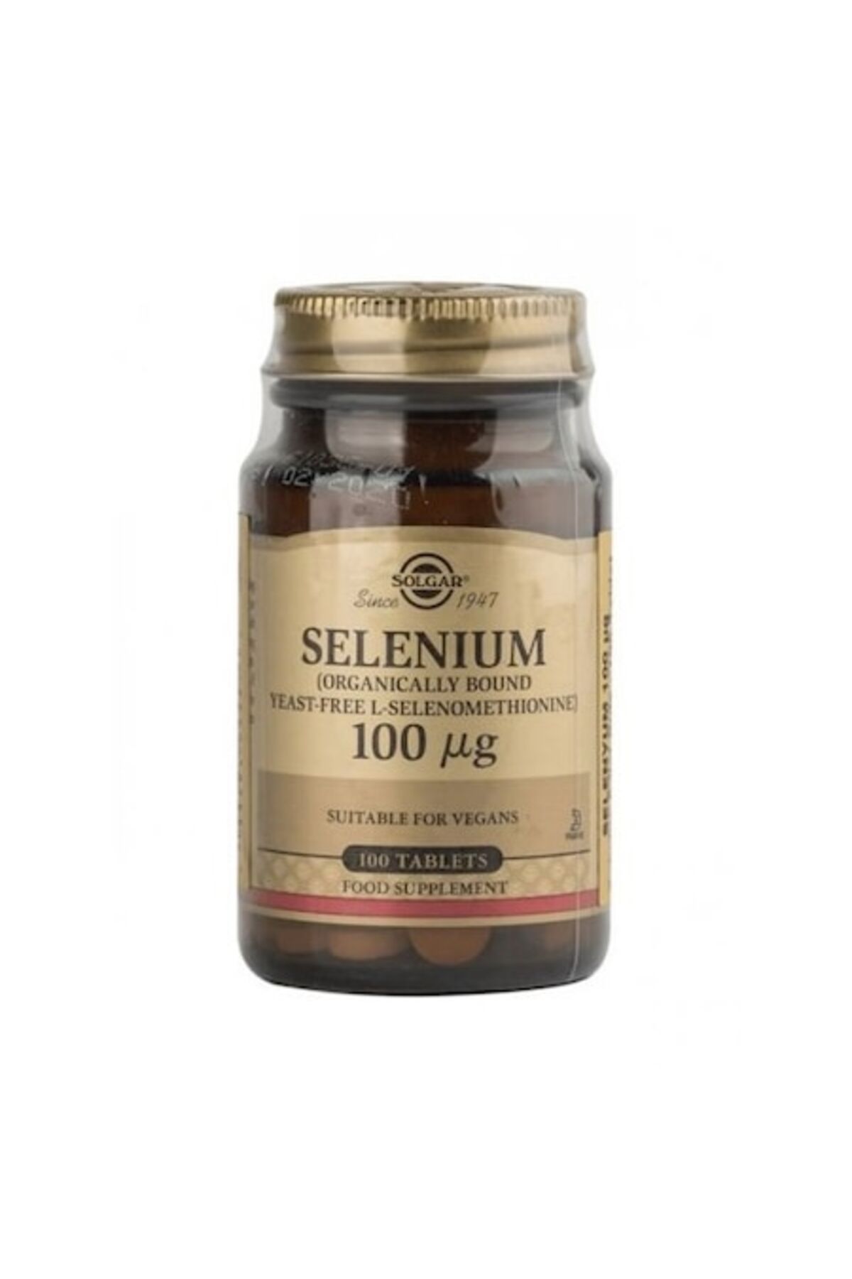 Solgar Selenium 100 Mcg 100 Tablet