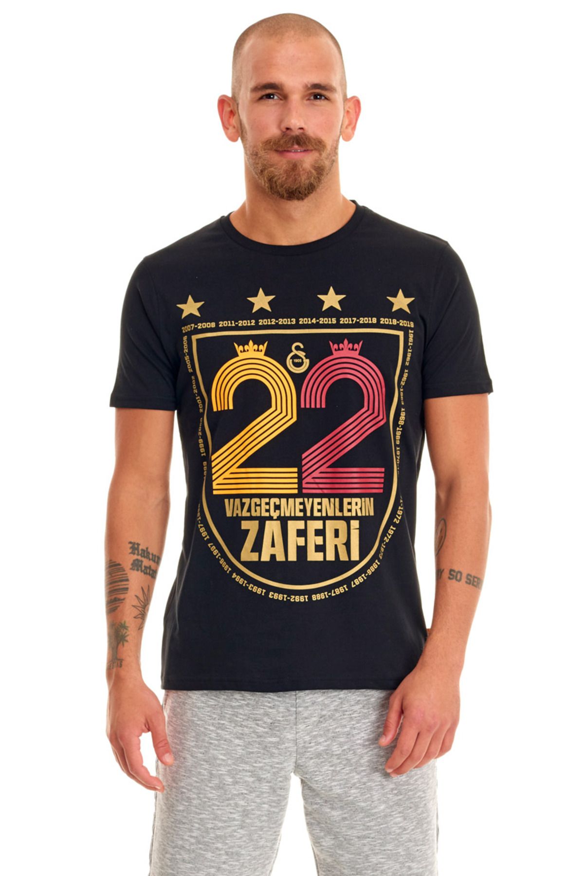 Galatasaray 22 Vazgeçmeyenlerin Zaferi Erkek T-shirt E191259