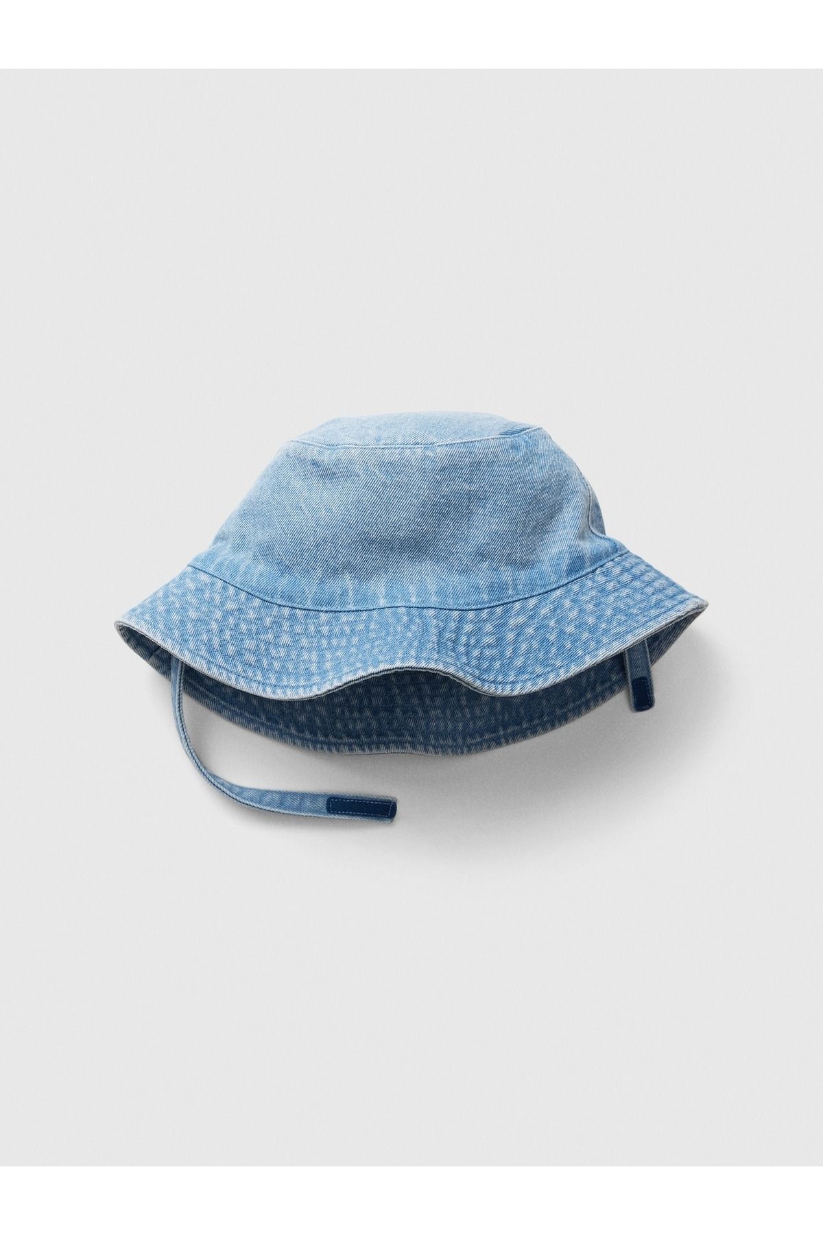 GAP Erkek Bebek Mavi Denim Bucket Şapka