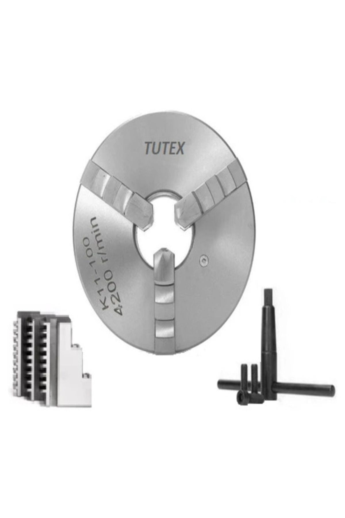 TUTEX K11 Üniversal Torna Aynası 3 Ayaklı 250 mm