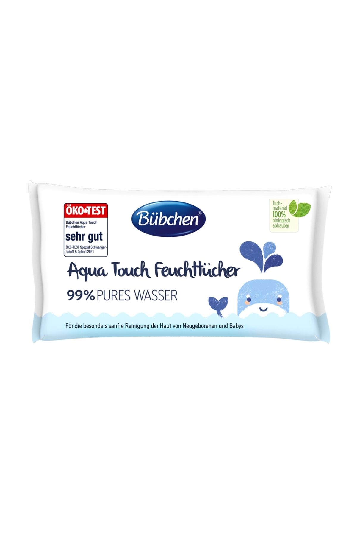Bübchen Aqua Touch Yenidoğan Hassas Islak Mendil 3 X 48 Adet ( 144 Yaprak )