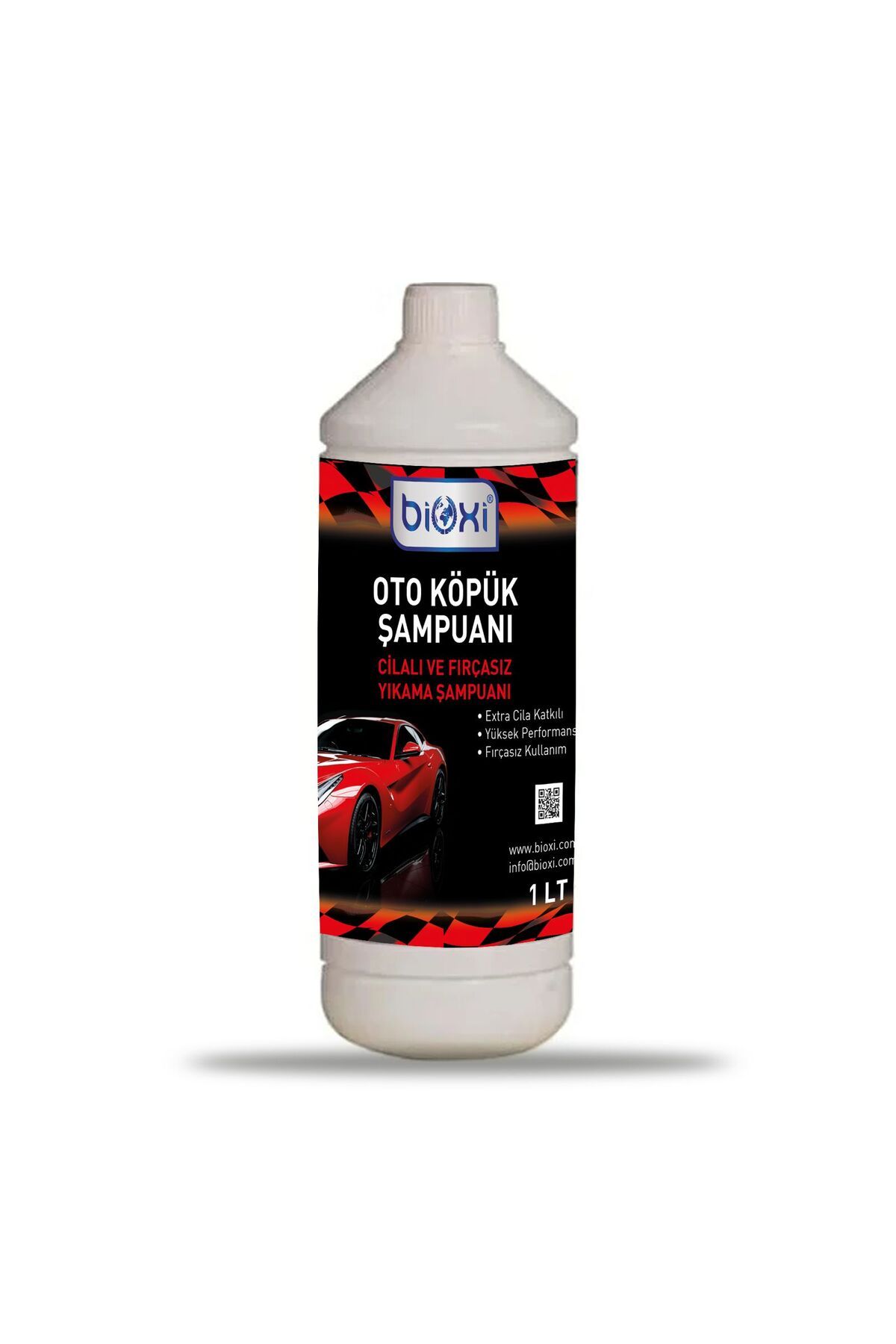 Bioxi Oto Köpük Şampuanı / Cilalı Ve Fırçasız Yıkama Şampuanı 1 Lt.