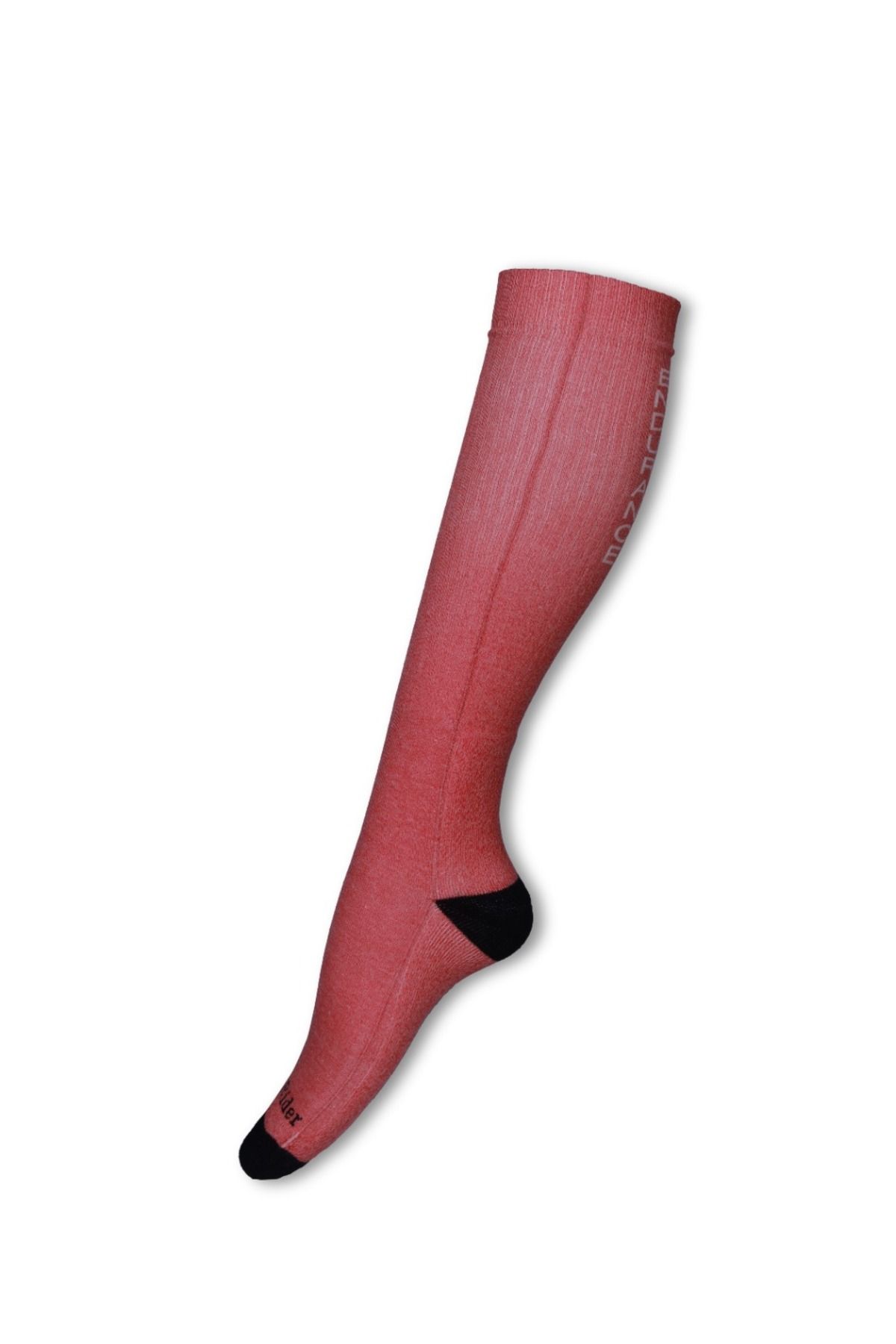 CANTERİDER Canterider Pembe Renk Endurance Yazılı Binici Çorabı