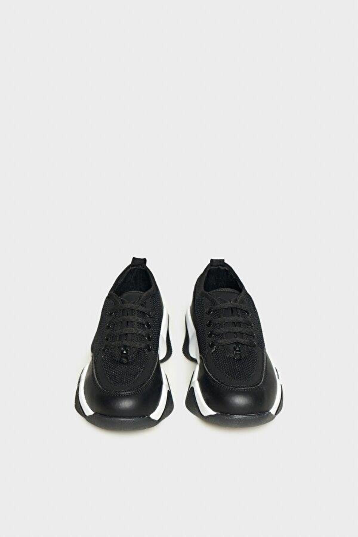 Nebbati BG Store Erkek Çocuk Siyah Ayakkabı
