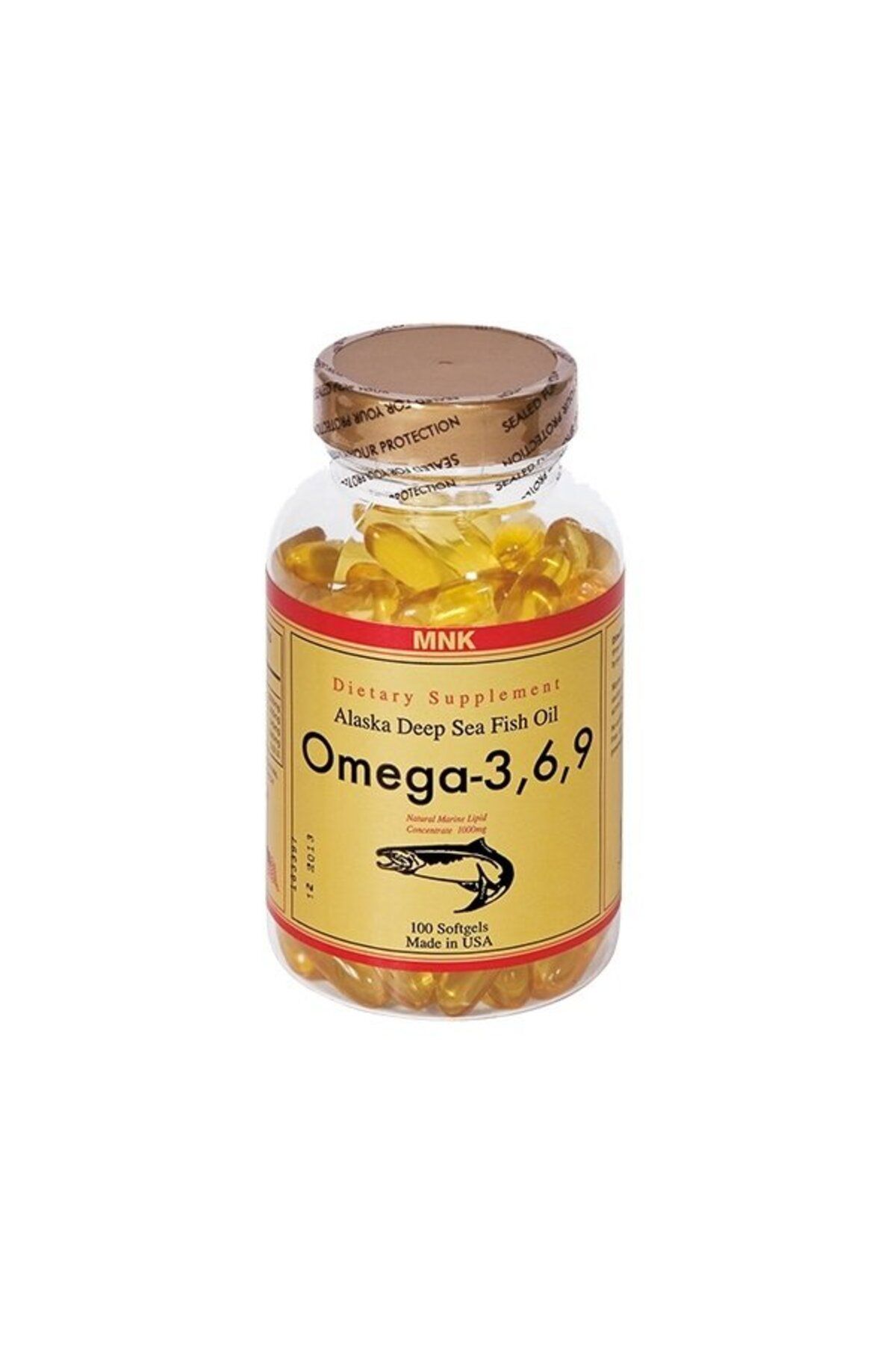 Mnk Omega 3-6-9 100 Softgel Balık Yağı