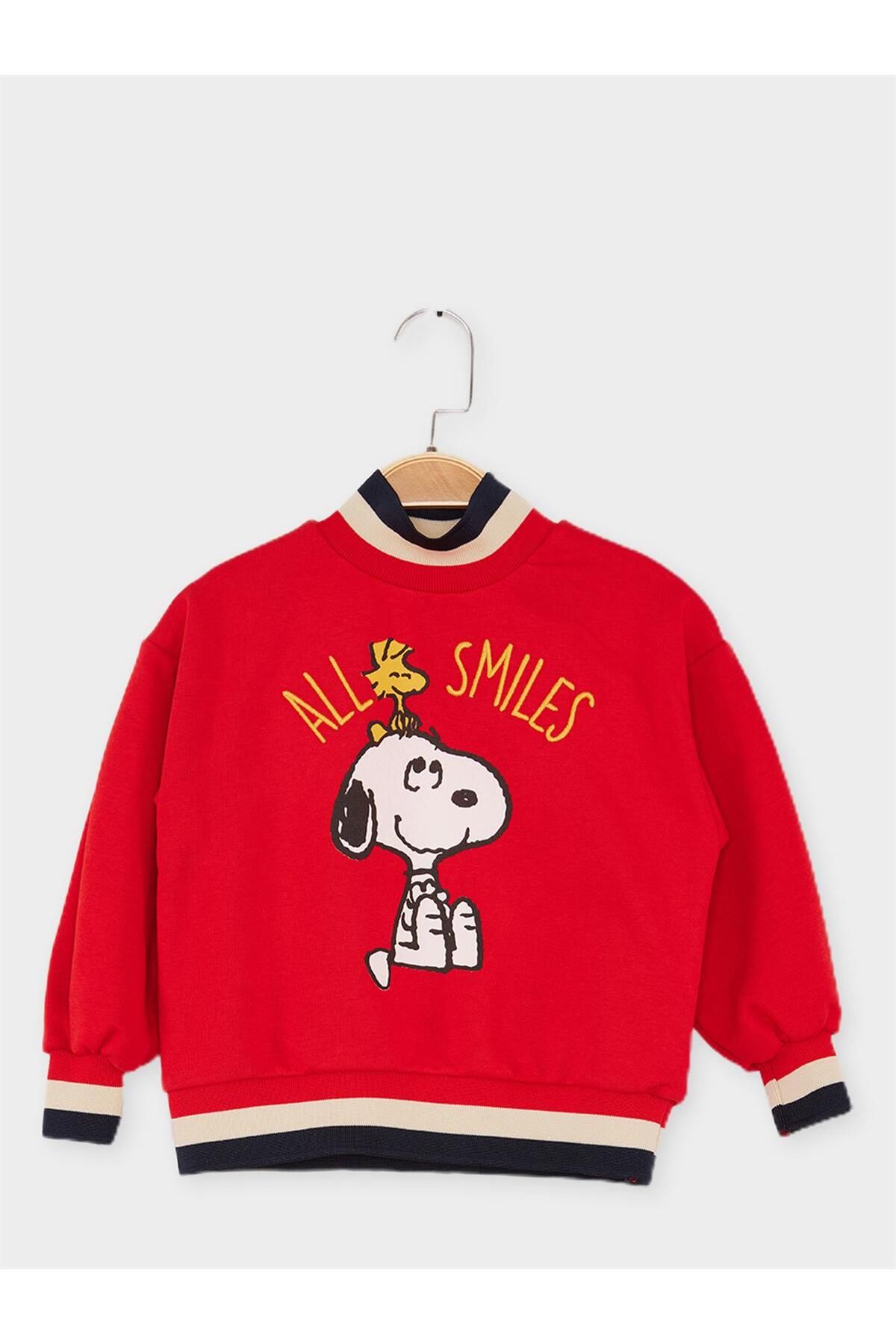 Snopy Snoopy Lisanslı Çocuk Sweatshirt 21643
