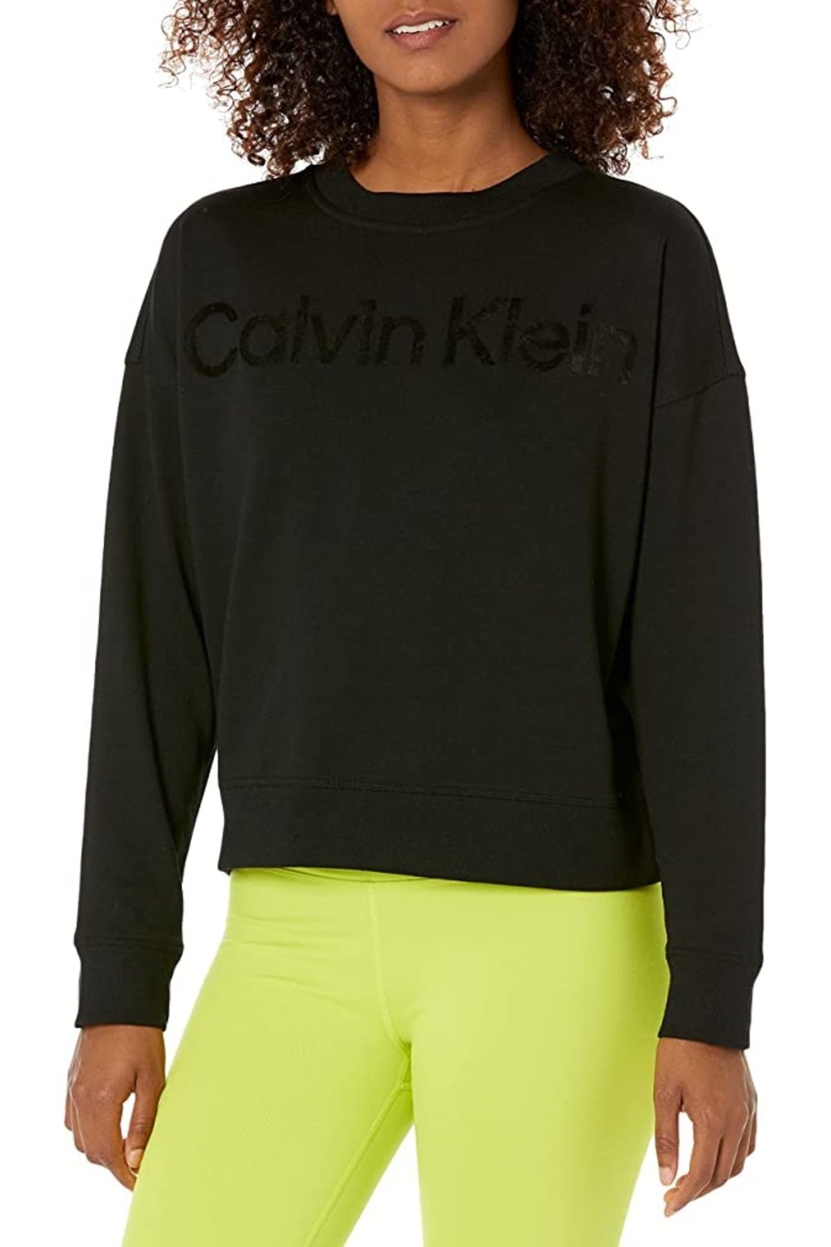 Calvin Klein Kadın Sweatshırt Pf2t2244-blk