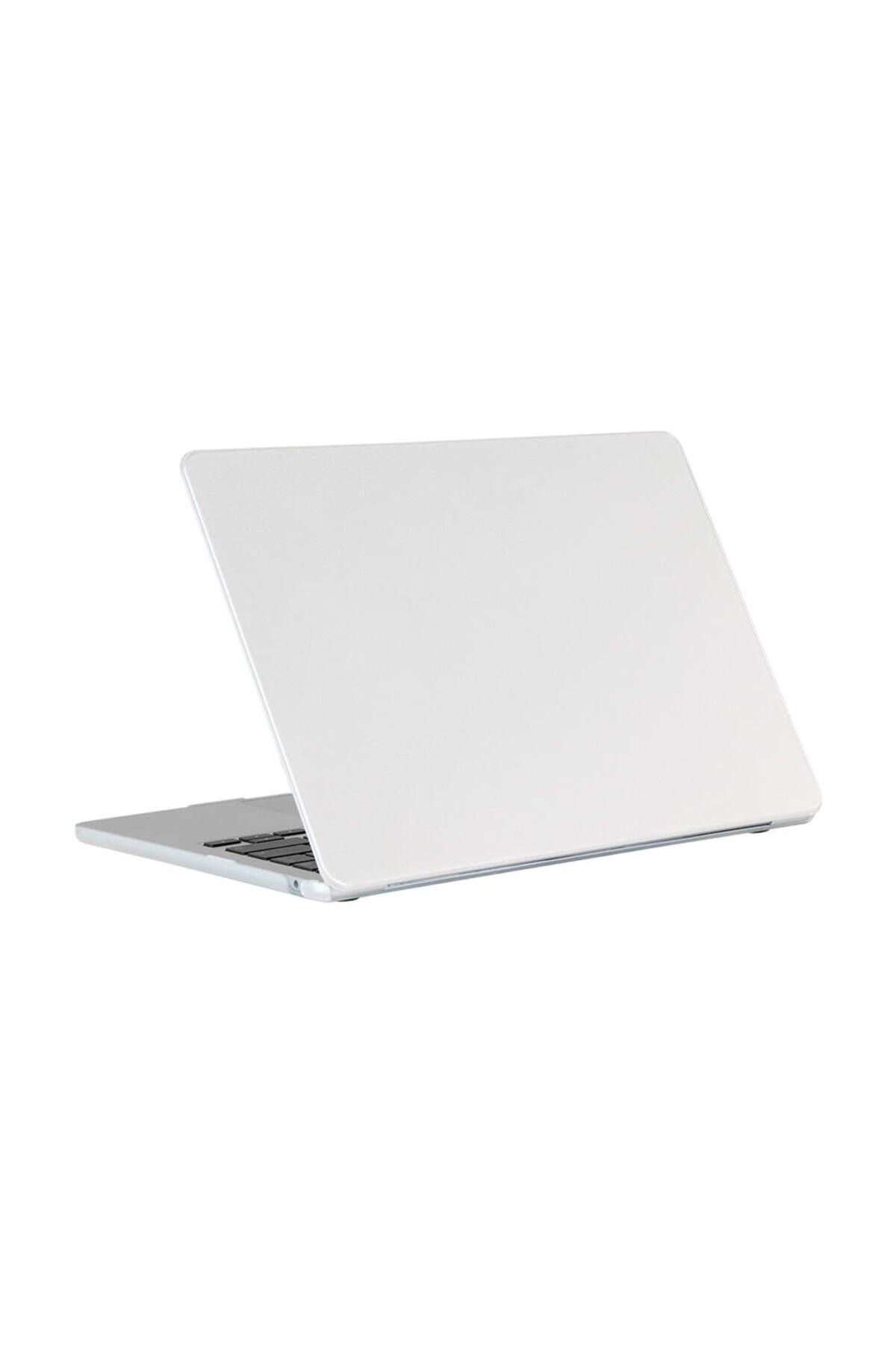UnDePlus Apple Macbook Air 15" 2024 M3 M2 A3114 A2941 Kılıf Premium Ince Pc Mat Bottom Kapak
