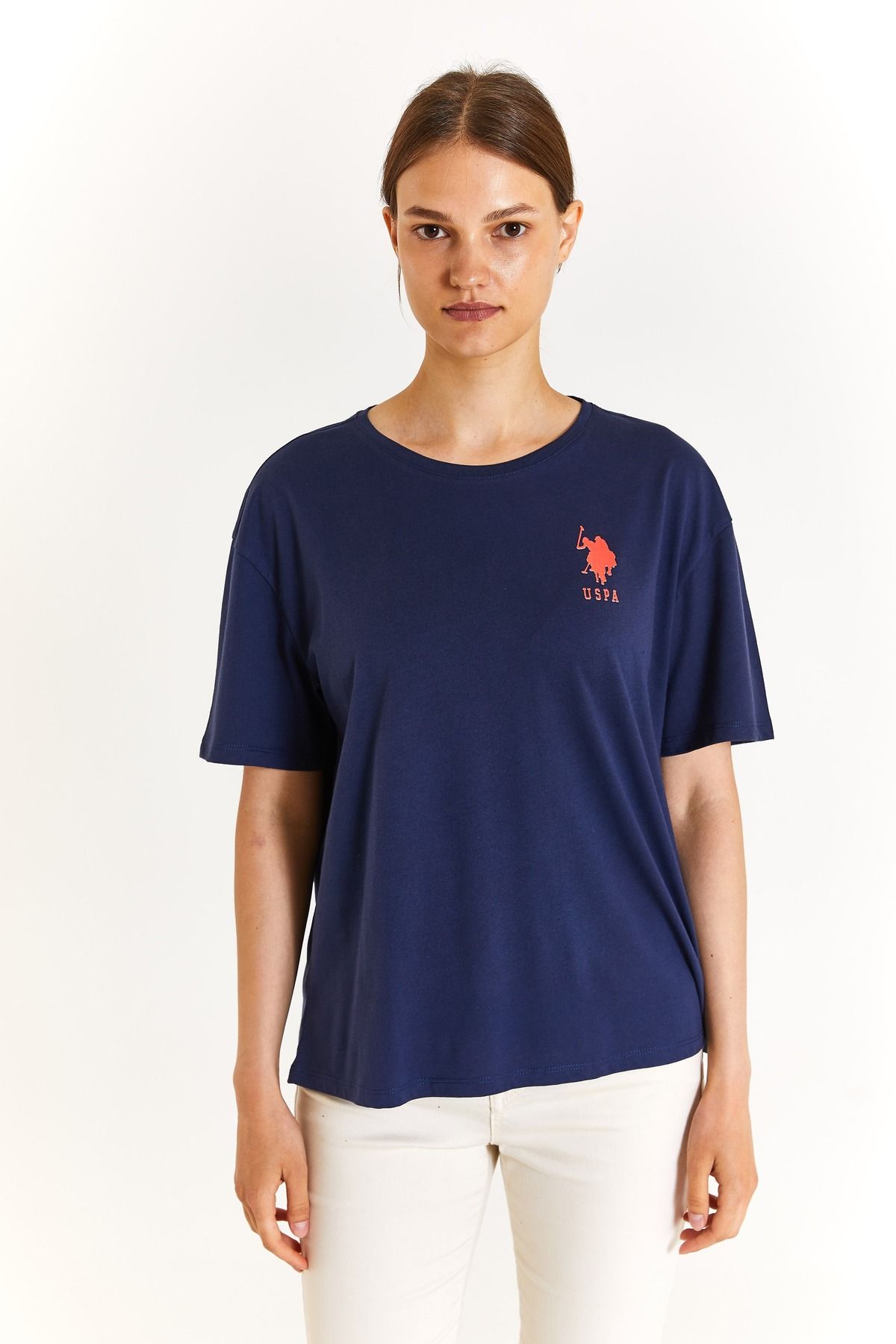 U.S. Polo Assn. DUSPA-IY24 US Polo Assn Kadın T-shirt 1804499 Lacivert