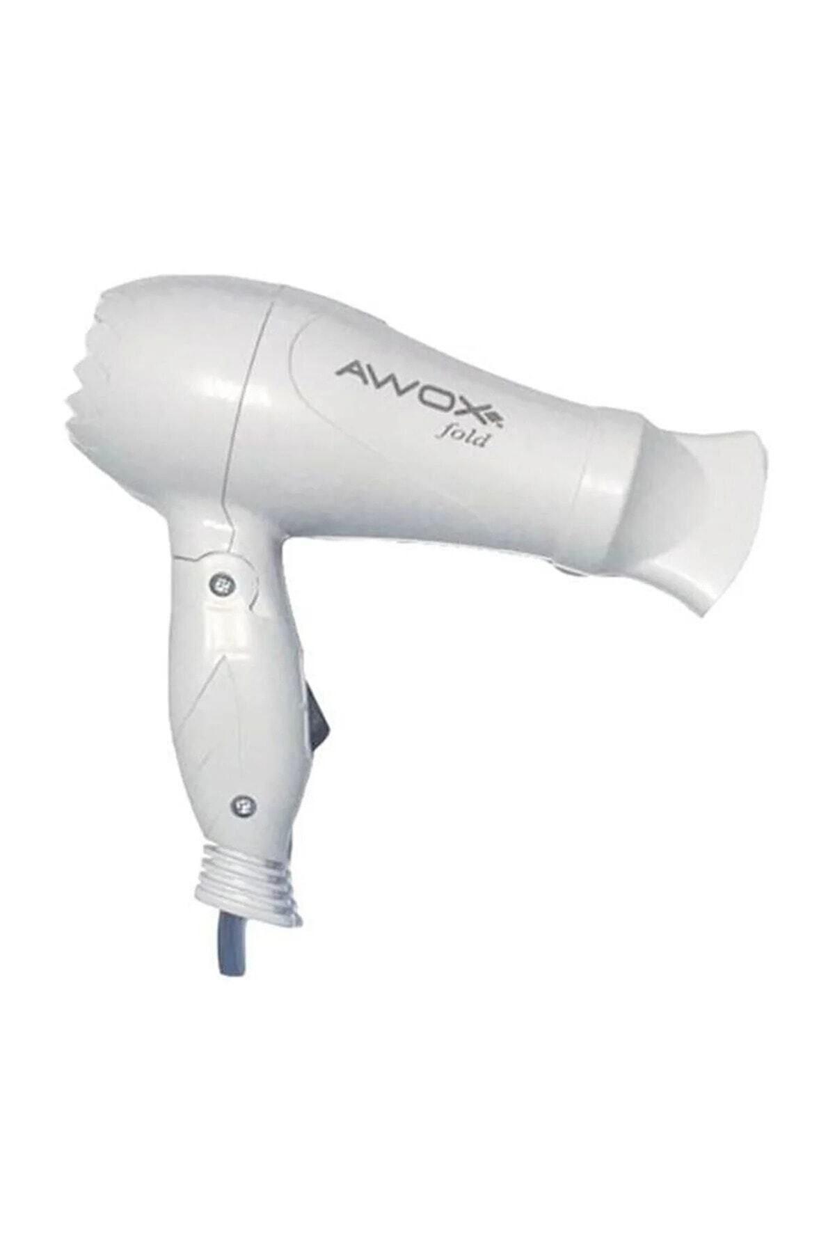 Genel Markalar Awox Fold Katlanabilir Seyehat Tipi Mini Saç Kurutma Makinesi Beyaz