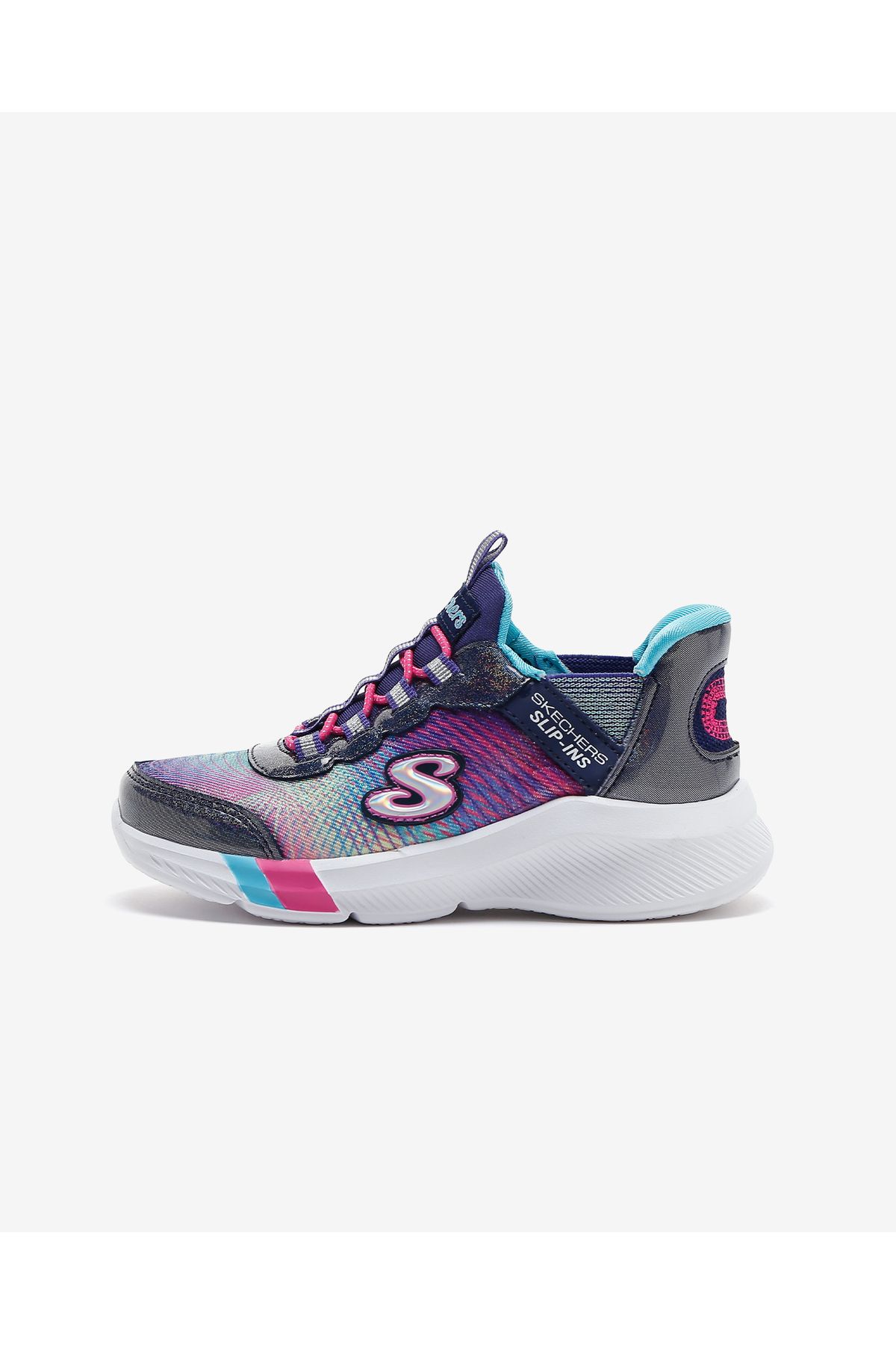 Skechers Dreamy Lites - Colorful Prism - Slip-ins Büyük Kız Çocuk Lacivert Spor Ayakkabı 303514l Nvmt
