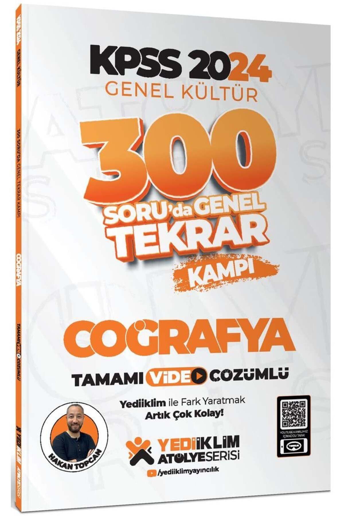 Yediiklim Yayınları Yediiklim 2024 Kpss Genel Kültür Coğrafya 300 Soruda Tamamı Video Çözümlü Genel Tekrar Kampı
