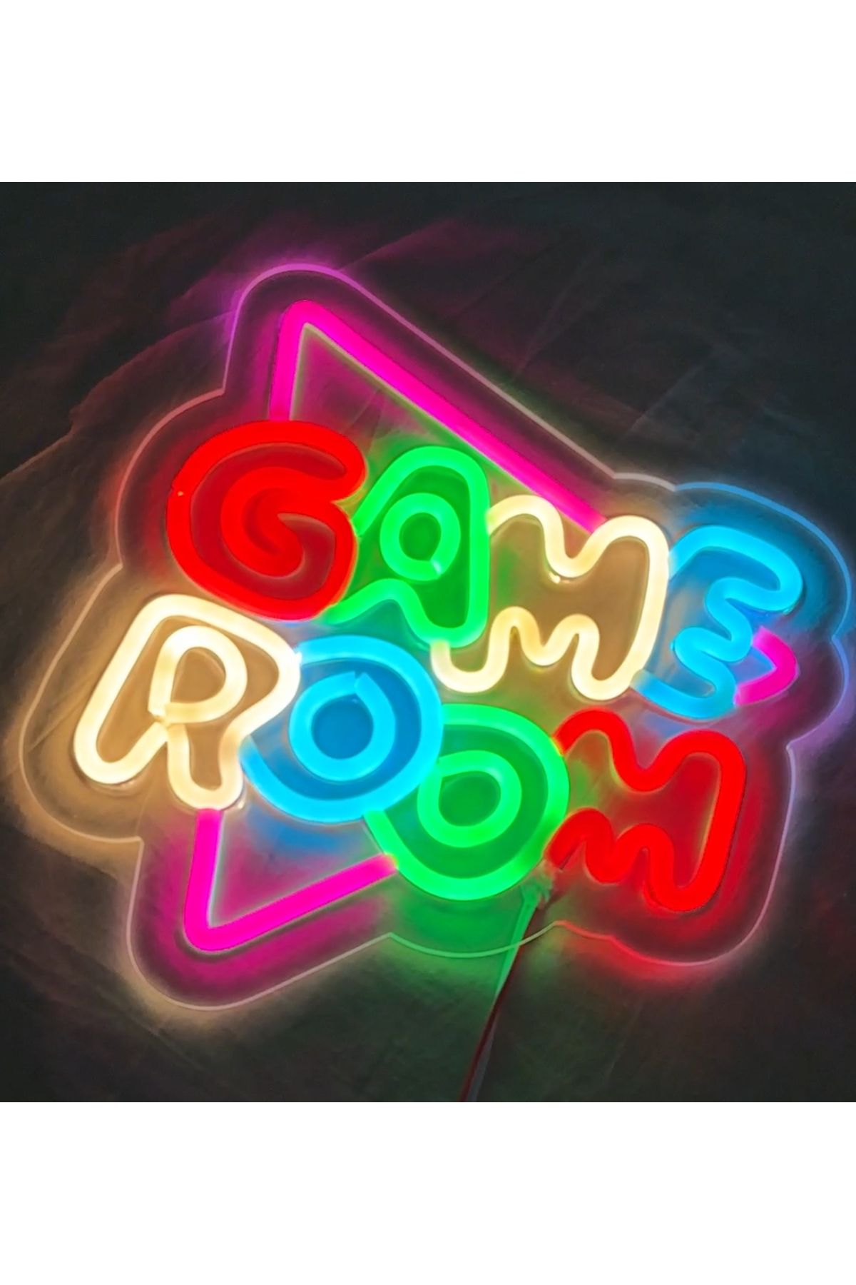 Neon Game Room neon led yazı