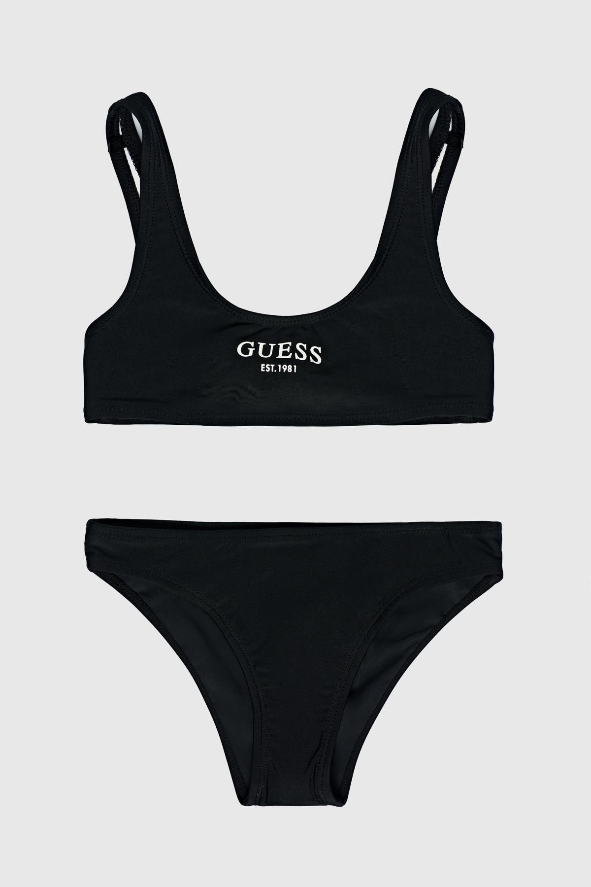 Guess BG Store Kız Çocuk Siyah Bikini