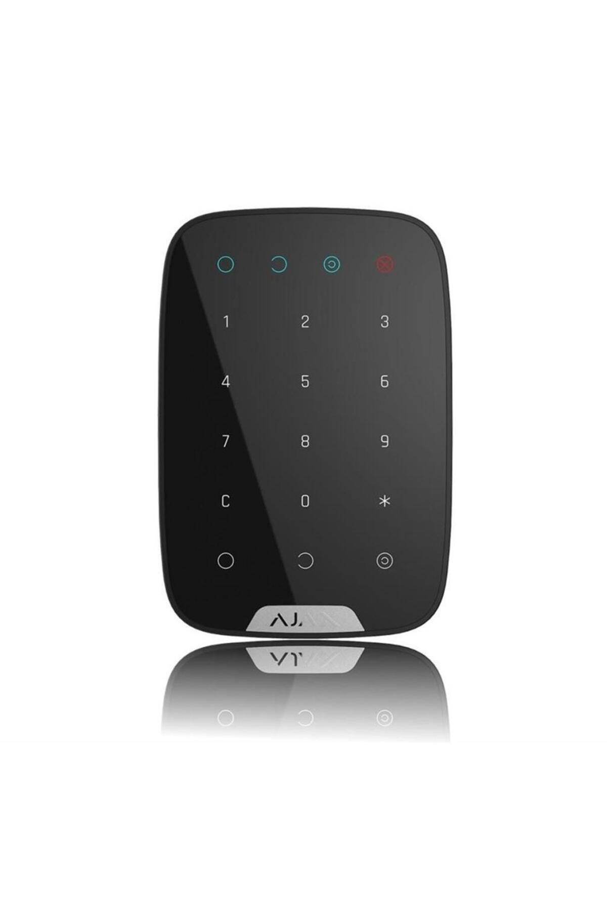 Ajax Kablosuz Dokunmatik Keypad Tuştakımı - Siyah