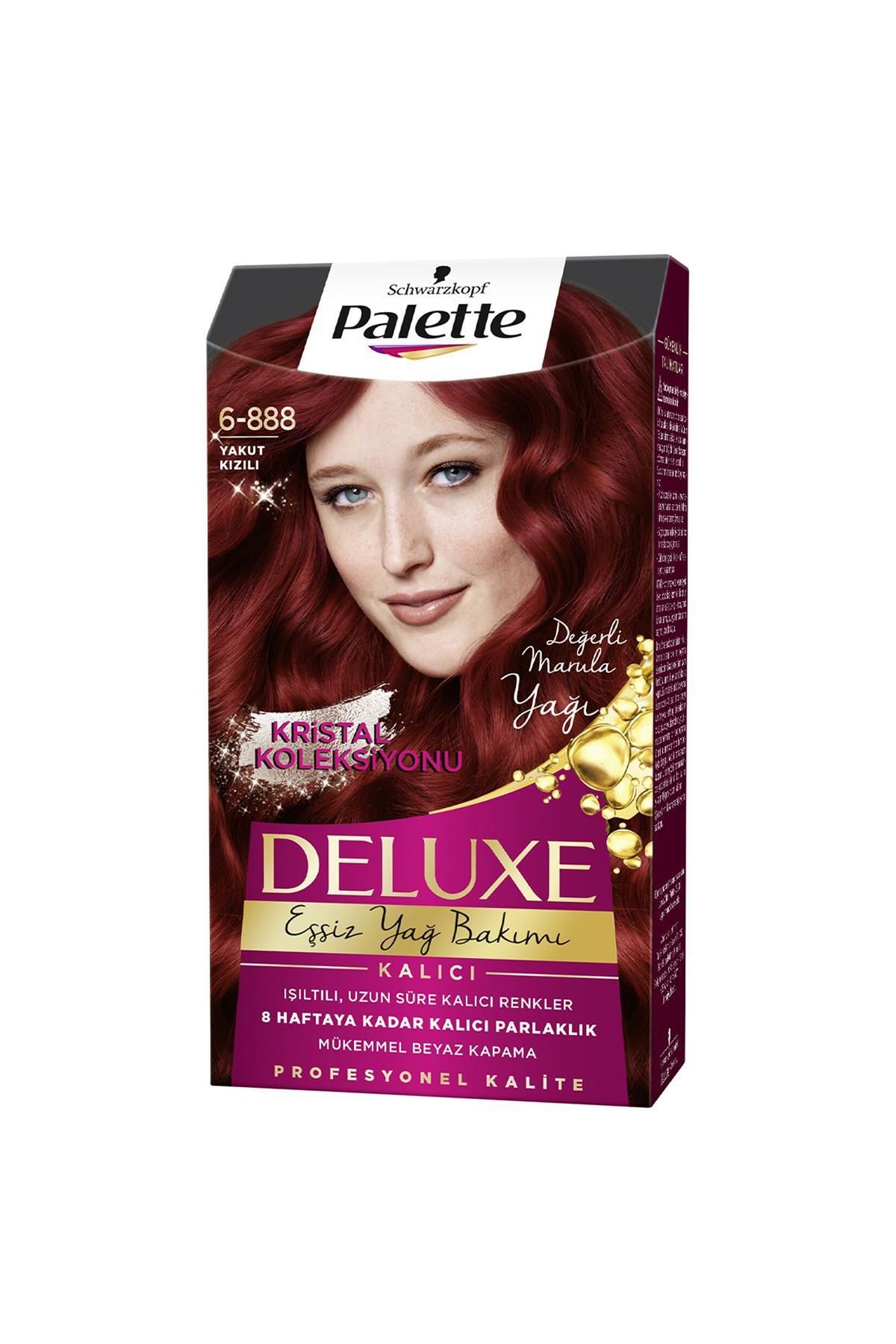 Palette Deluxe Saç Boyası No: 6.888 Yakut Kızılı