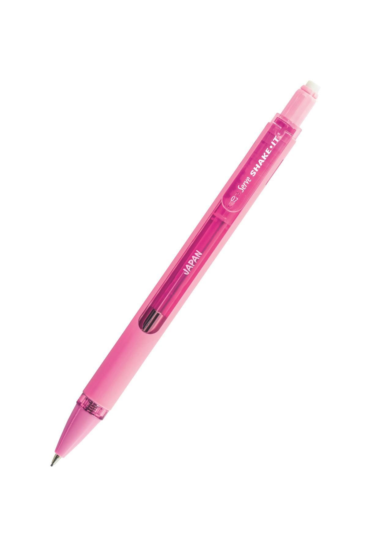 Serve Shake-It Mekanik Kurşun Kalem 0,7 Mm - Şeker Pembe