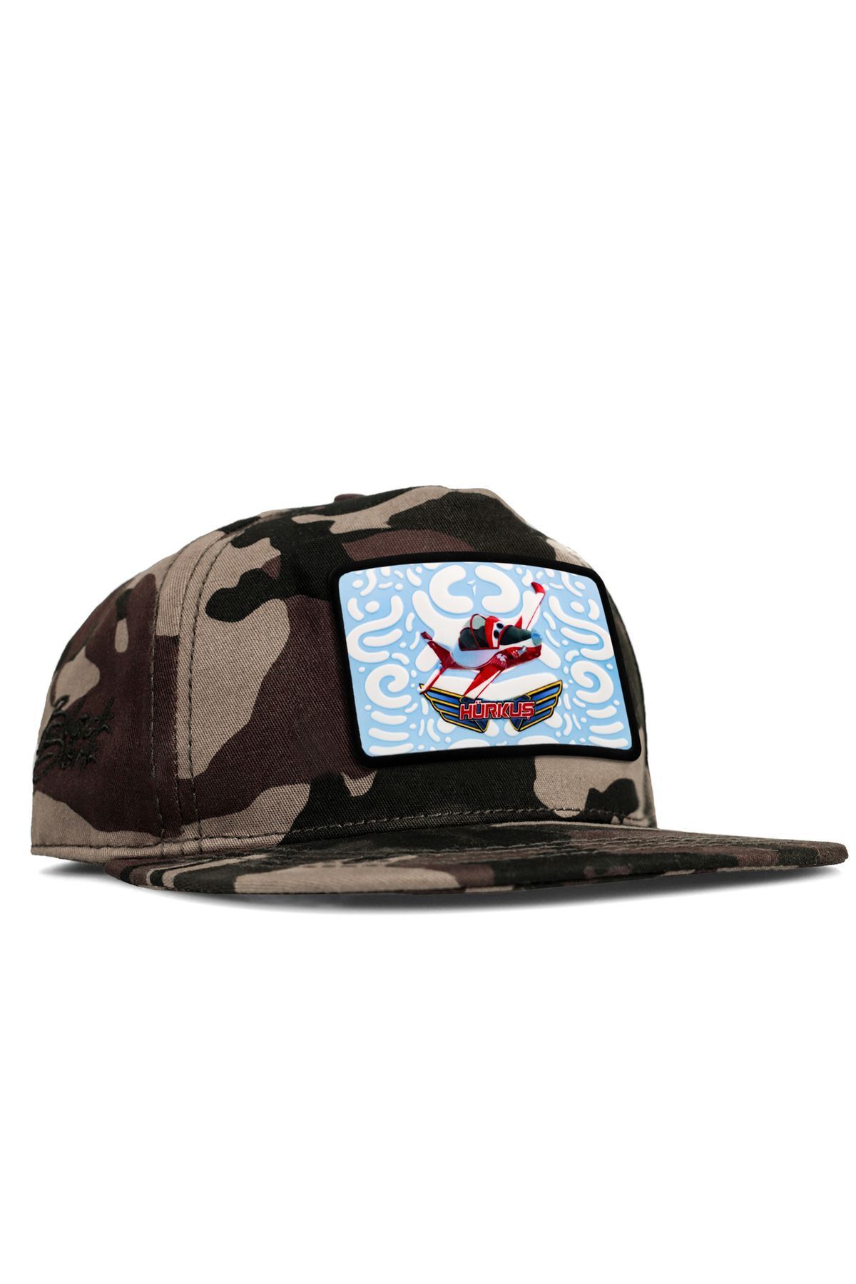 BlackBörk V2 Hip Hop Kids Bulut Hürkuş Lisanlı Kamuflaj Çocuk Şapka
