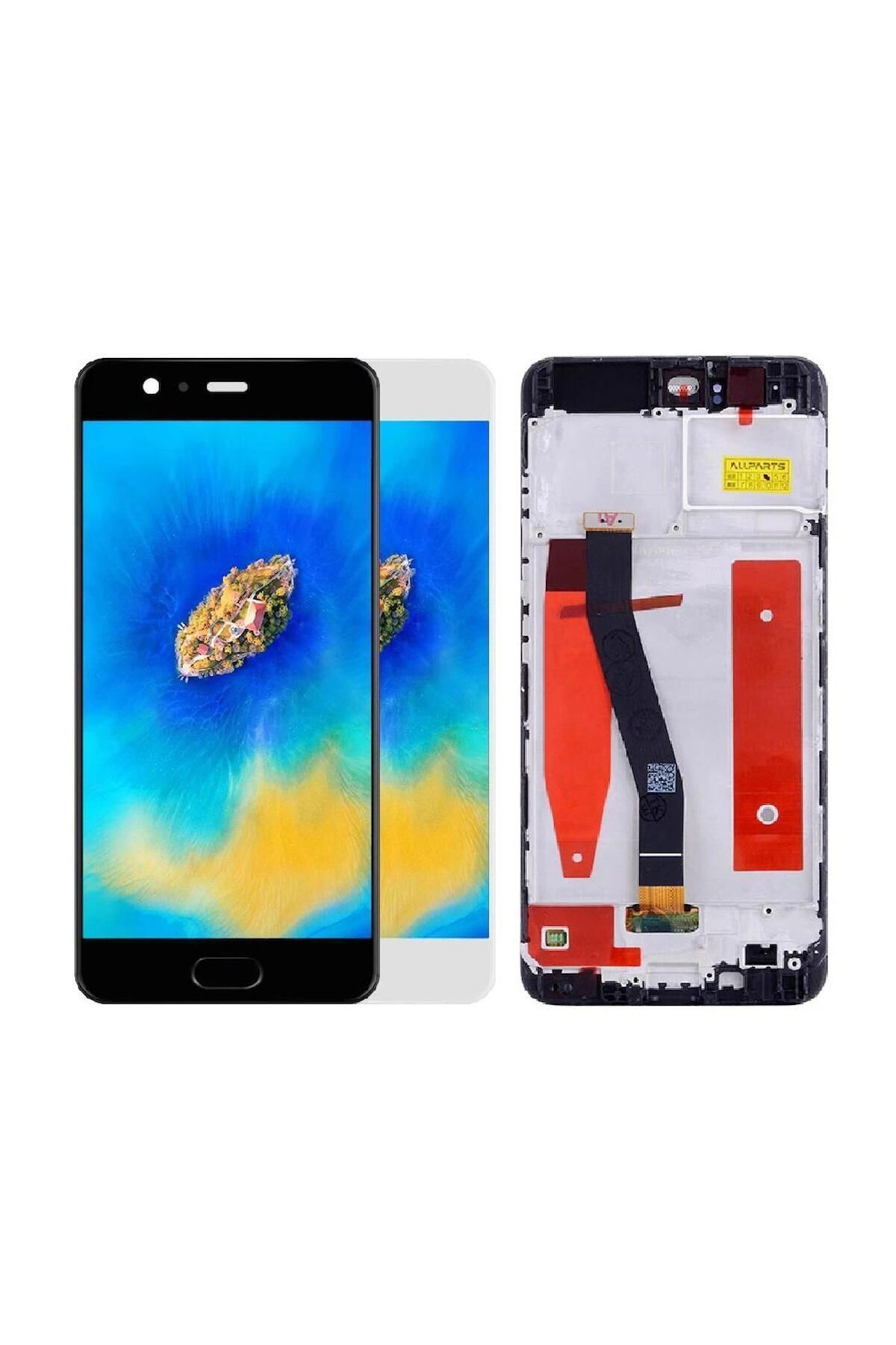 TeknoPrime Huawei P10 Plus Ile Uyumlu Lcd Ekran Dokunmatik Çıtalı Siyah