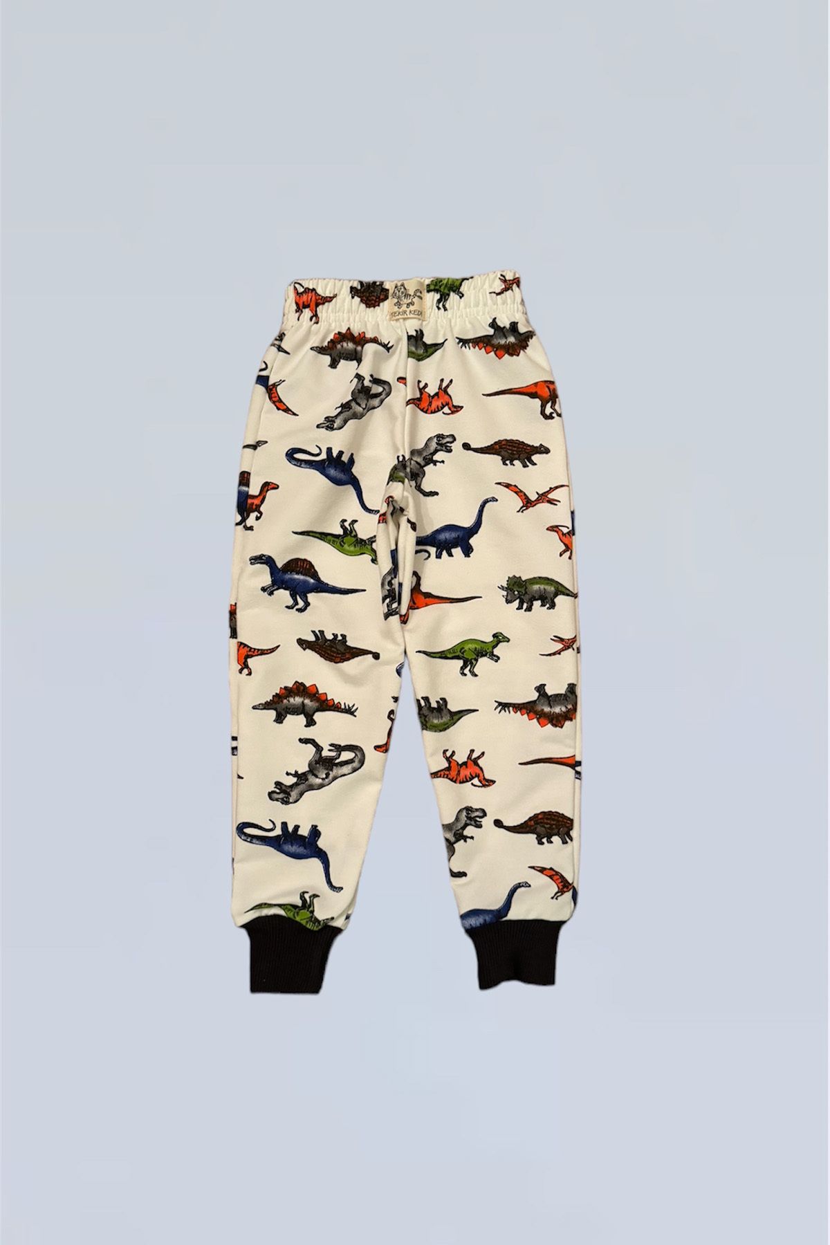 Peki Çocuk 5 Al 4 Öde Erkek Kız Pamuklu Dinozor Dinosour Dino Pijama Pantolon Eşofman Alt Hediyelik 15097