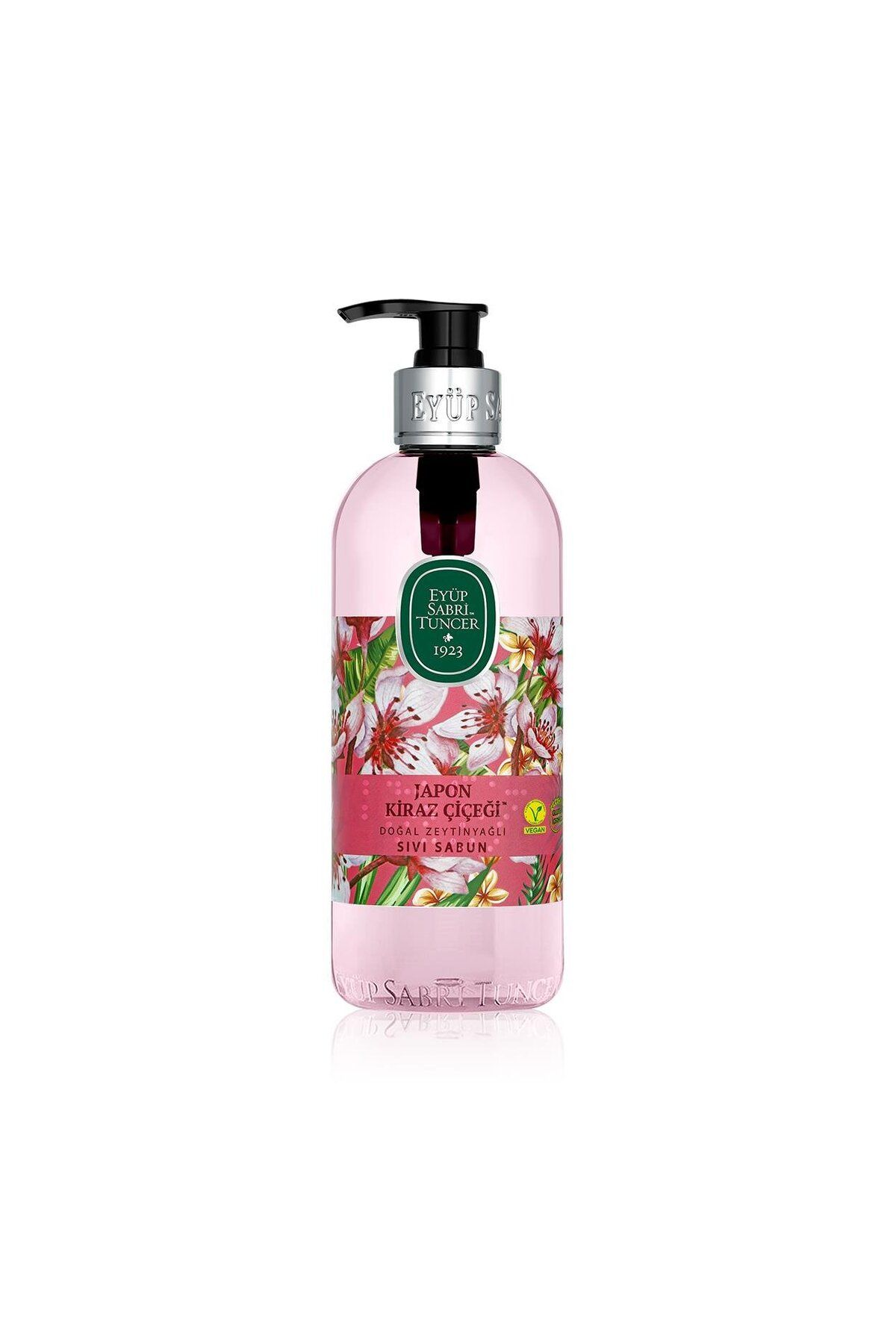 Eyüp Sabri Tuncer Japon Kiraz Çiçeği Doğal Zeytinyağlı Sıvı Sabun 500 ml