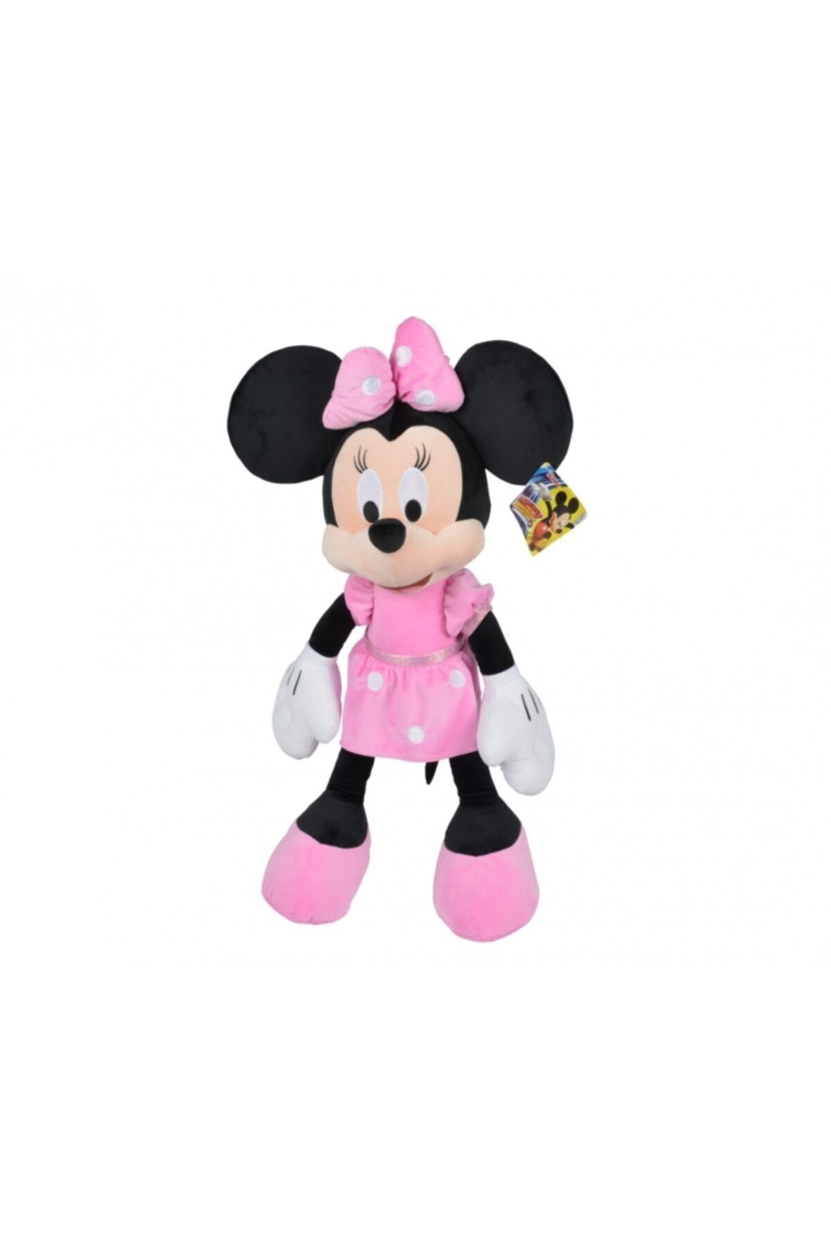 DİSNEY Minnie Mouse Lisanslı Oyuncak Peluş 76 Cm