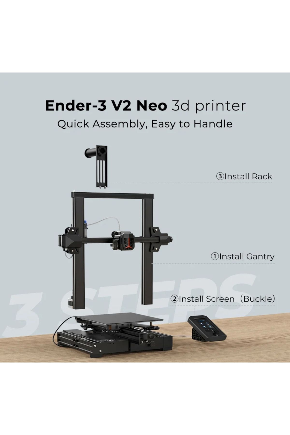 CREALITY 3D Creality Ender-3 V2 Neo 3d Yazıcı