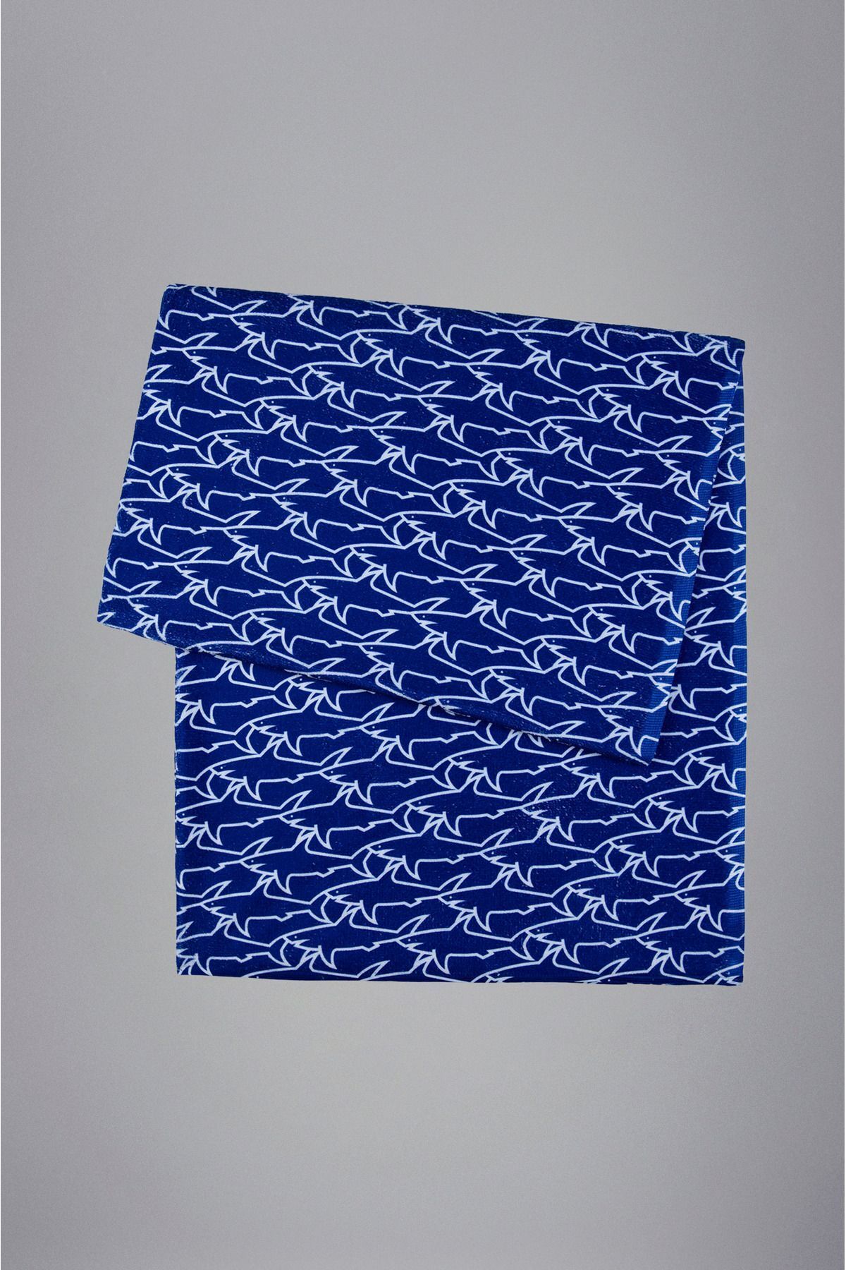 Paul&Shark Erkek Çabuk Kuruyan Kumaşlı Normal Kesim Beyaz Plaj Havlusu 24417053-L11