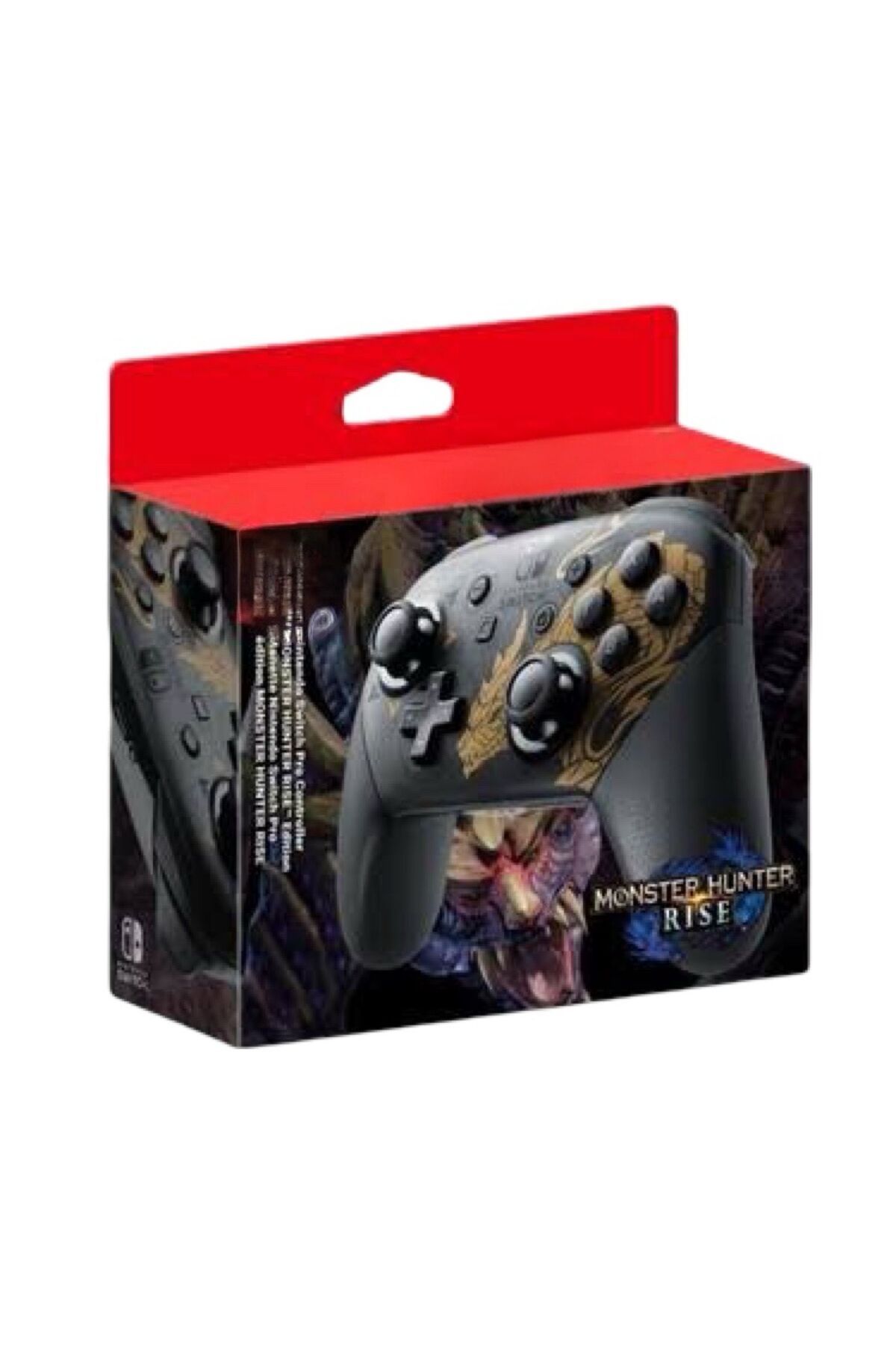 YUES Switch Pro Controller Monster Hunter Rise Edition ( Switch / Switch Lite / Switch Oled Uyumlu )
