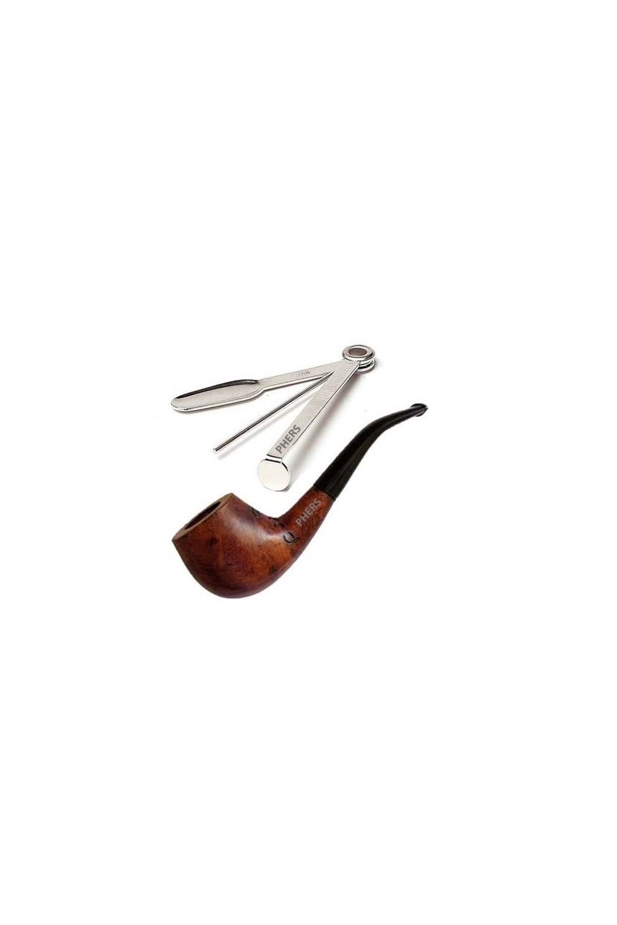 Phers Metal Filtreli Pipo Seti - Starter Pipo Set - Pipo Ve Pipo Kaşığı 2 Li Set