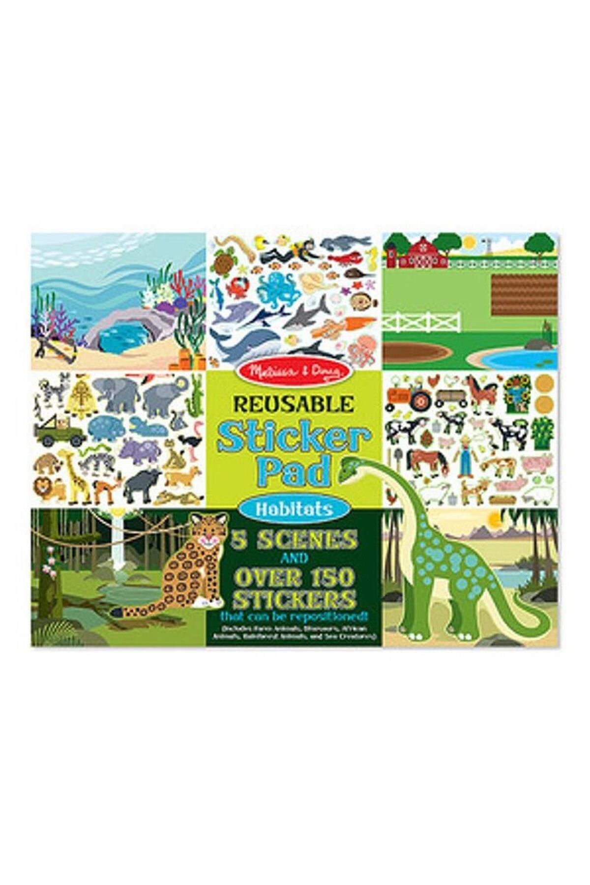 Melissa & Doug Tak Çıkar Çıkartma-hayvanlar