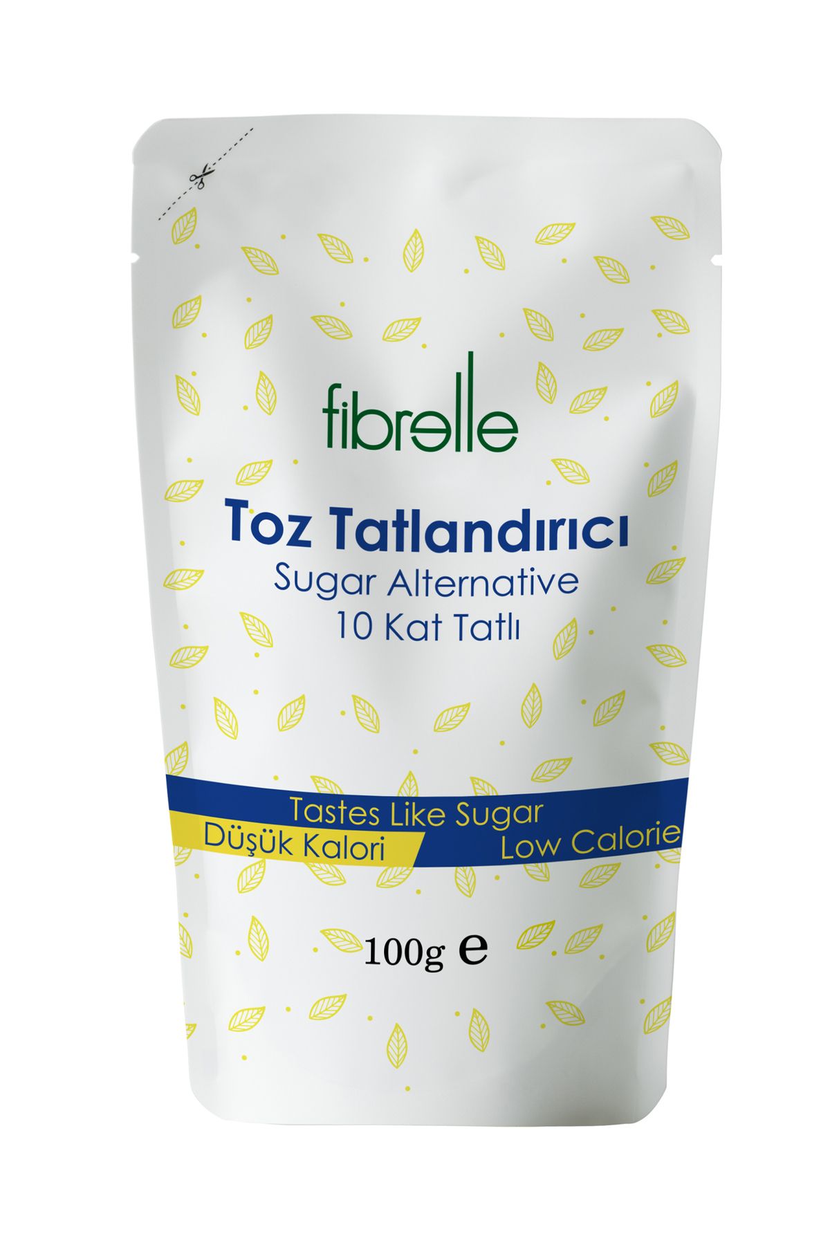 Fibrelle Toz Tatlandırıcı - Kalorisiz 10 Kat Daha Tatlı - Ultra Plus