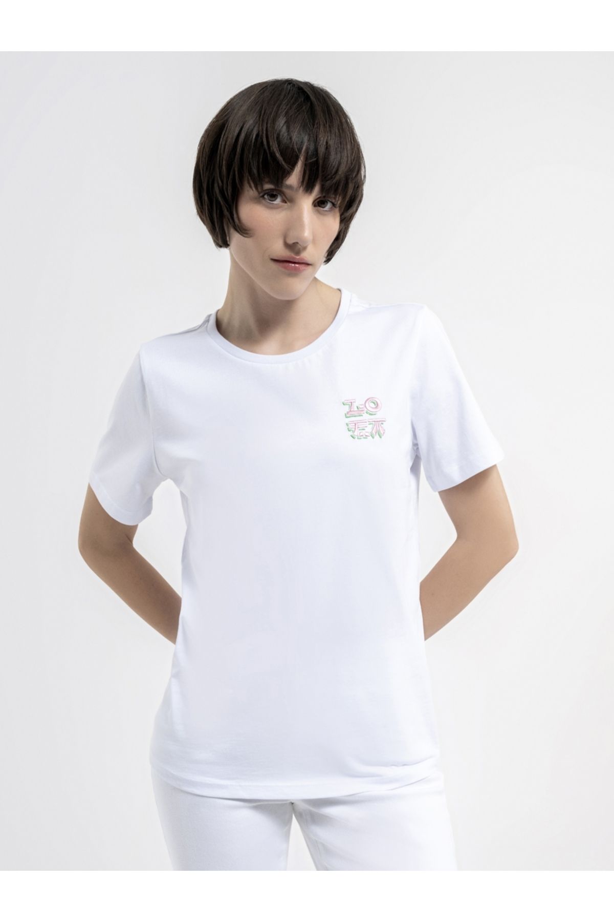 Loft Kadın T-shirt Lf2035671 Whıte