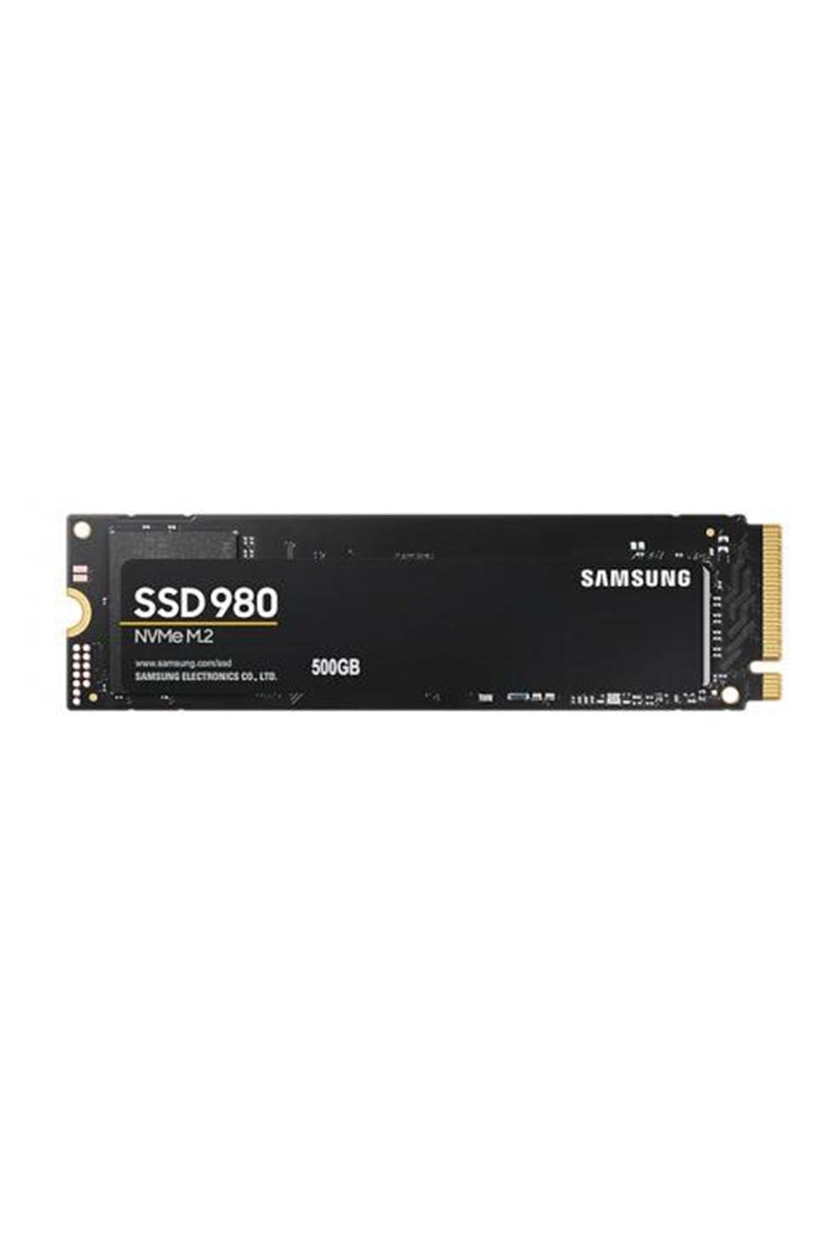 Samsung 500 Gb 980 Samsung Nvme M.2 Mz-v8v500bw Pcıe 3100-2600 Mb/s
