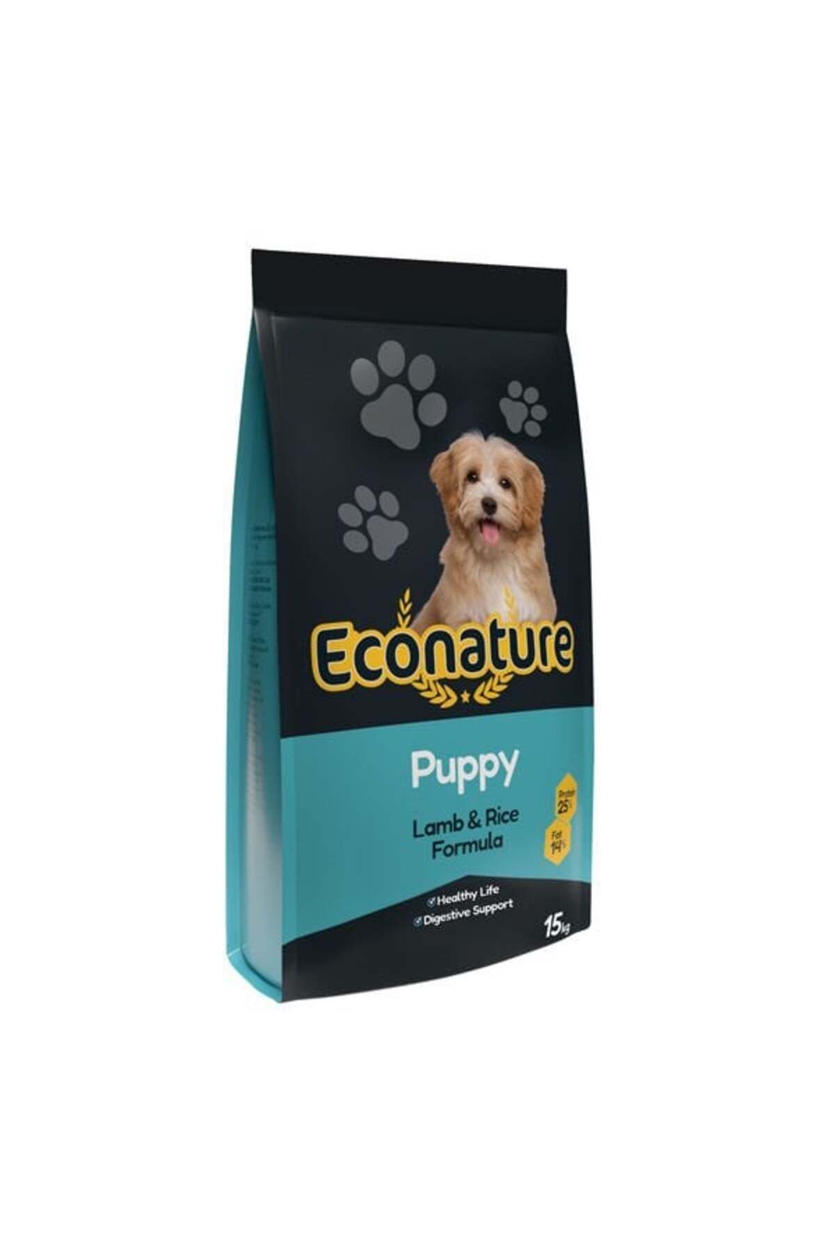 Econature Kuzulu Yavru Köpek Kuru Maması 15 Kg