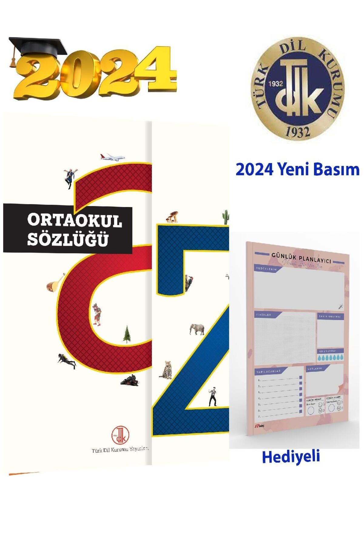 Türk Dil Kurumu Yayınları TDK / Ortaöğretim / Lise Türkçe Sözlük (Ortaokul Sözlüğü ) 1.470 Sayfa Yeni Basım
