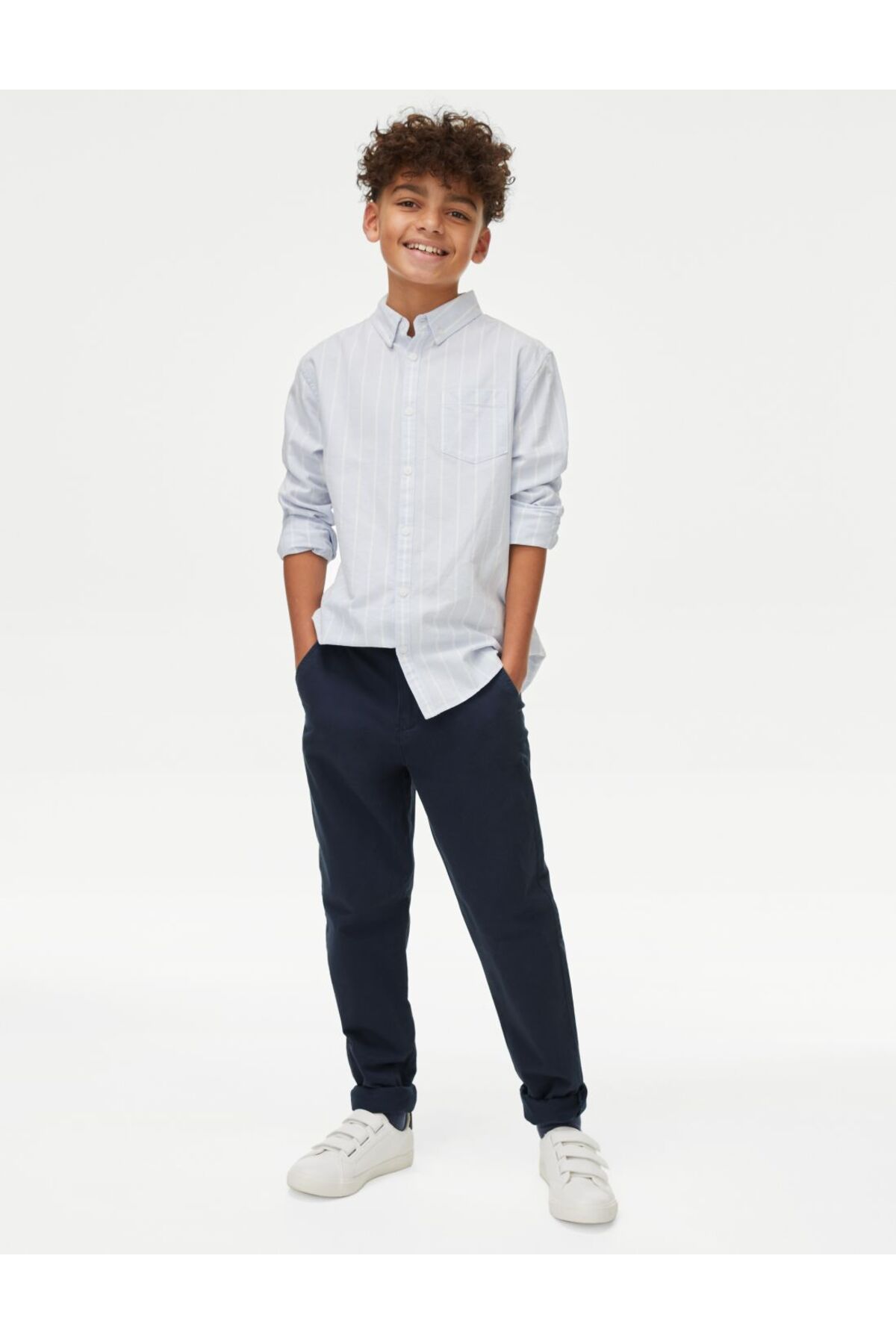 Marks & Spencer Pamuklu Chino Pantolon (6-16 Yaş)