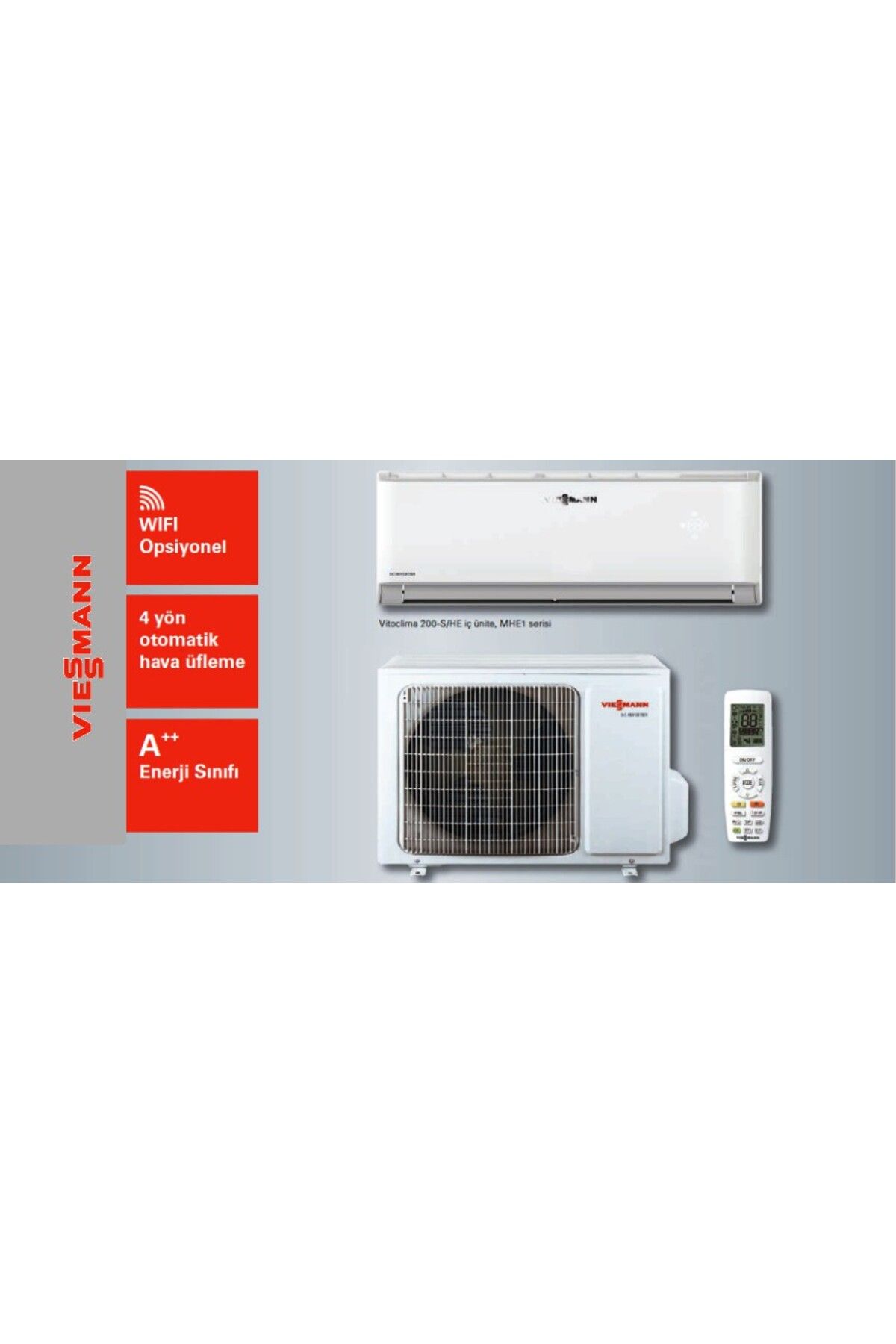 Viessmann Vitoclima 200-s/he Ws2062mlc0 21000 Btu/