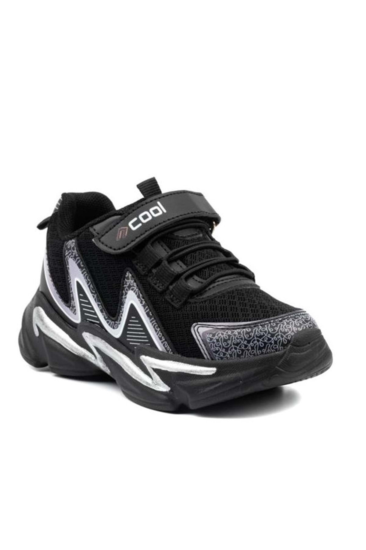 Kids Club Shoes Cool Loft Sneaker Ortapedik Çocuk Spor Ayakkabı Siyah