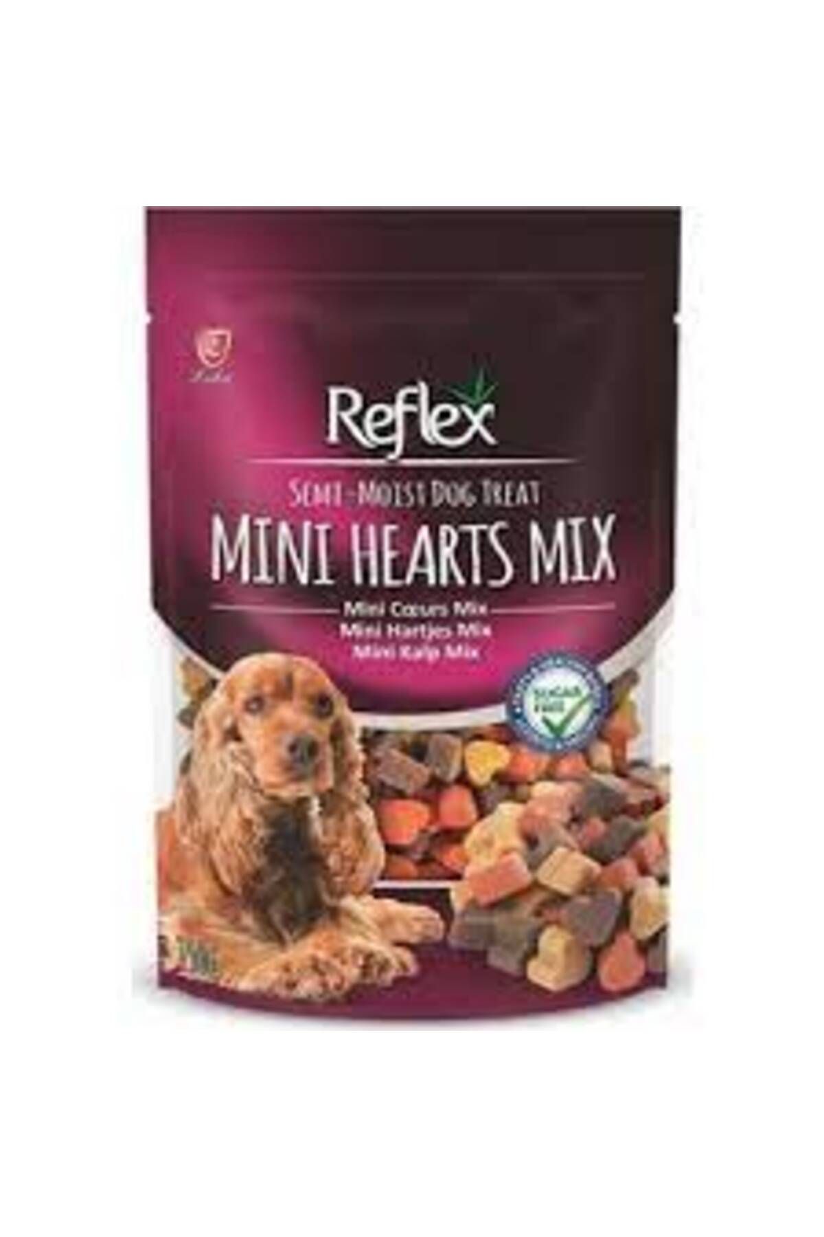 Reflex Semi Moist Mini Kalp Mix Köpek Ödül Maması 150 gr