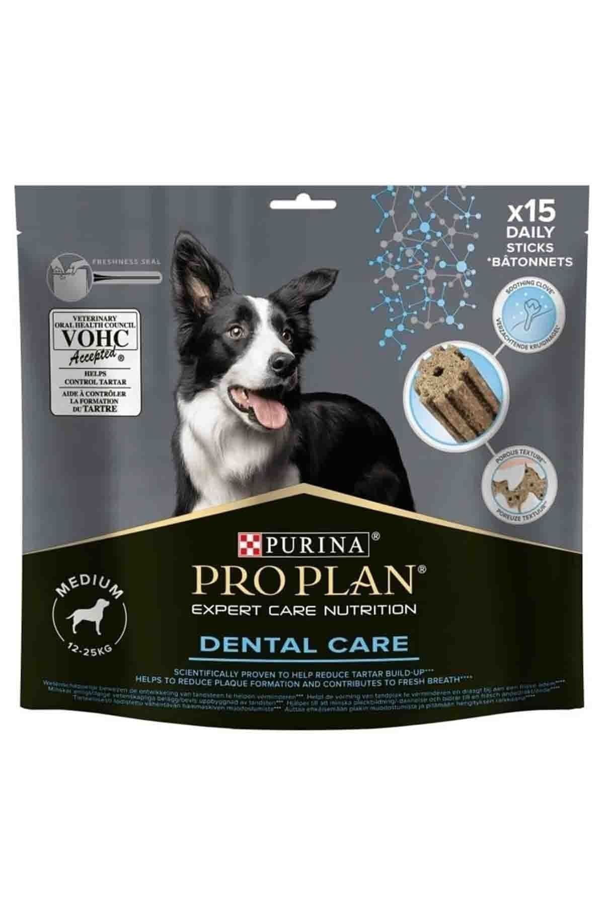 Pro Plan Orta Irk ve büyük ırk Dental Care Köpek Ödülü Diş Ağız Bakım tartar plak Bağışıklık arttırıcı kemik