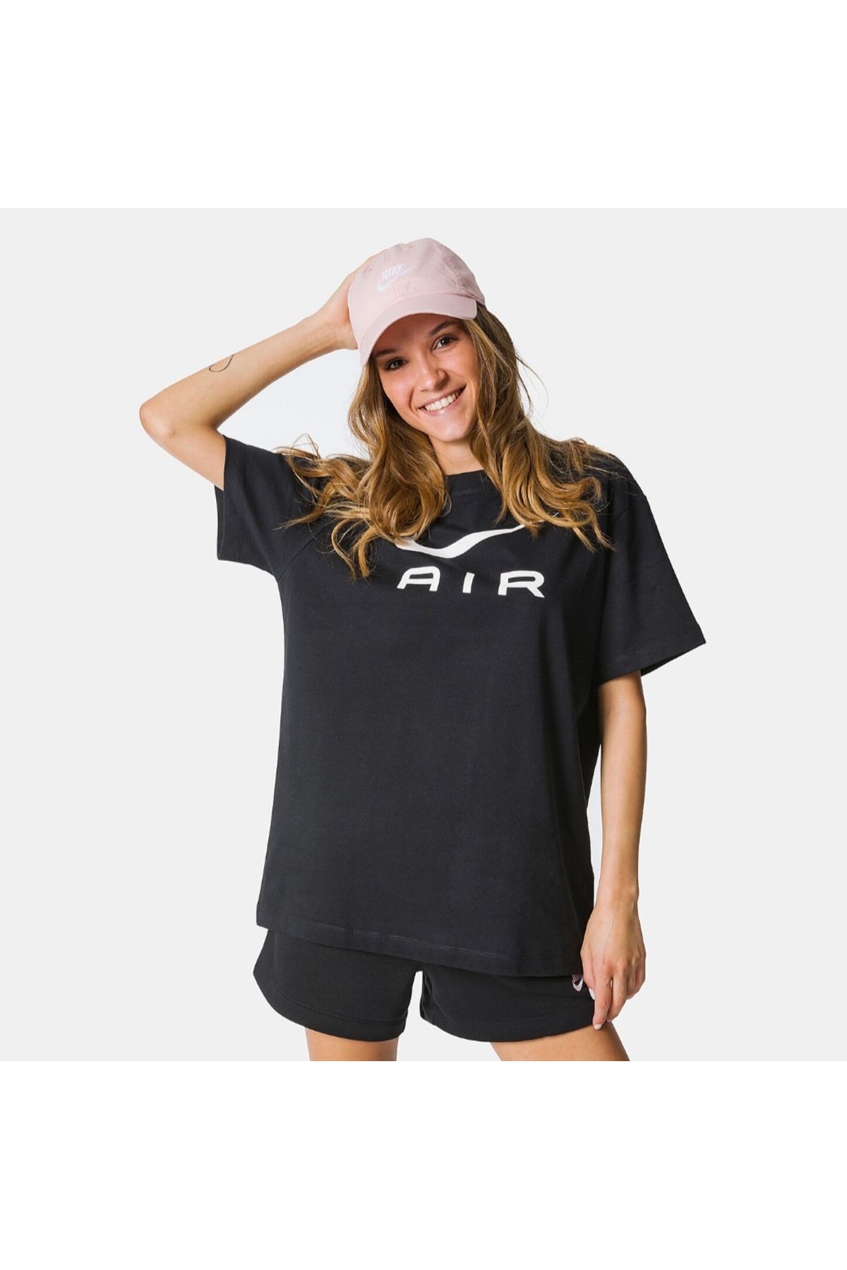 Nike Sportswear Air Brief Kadın Siyah T-Shirt DX7918-010