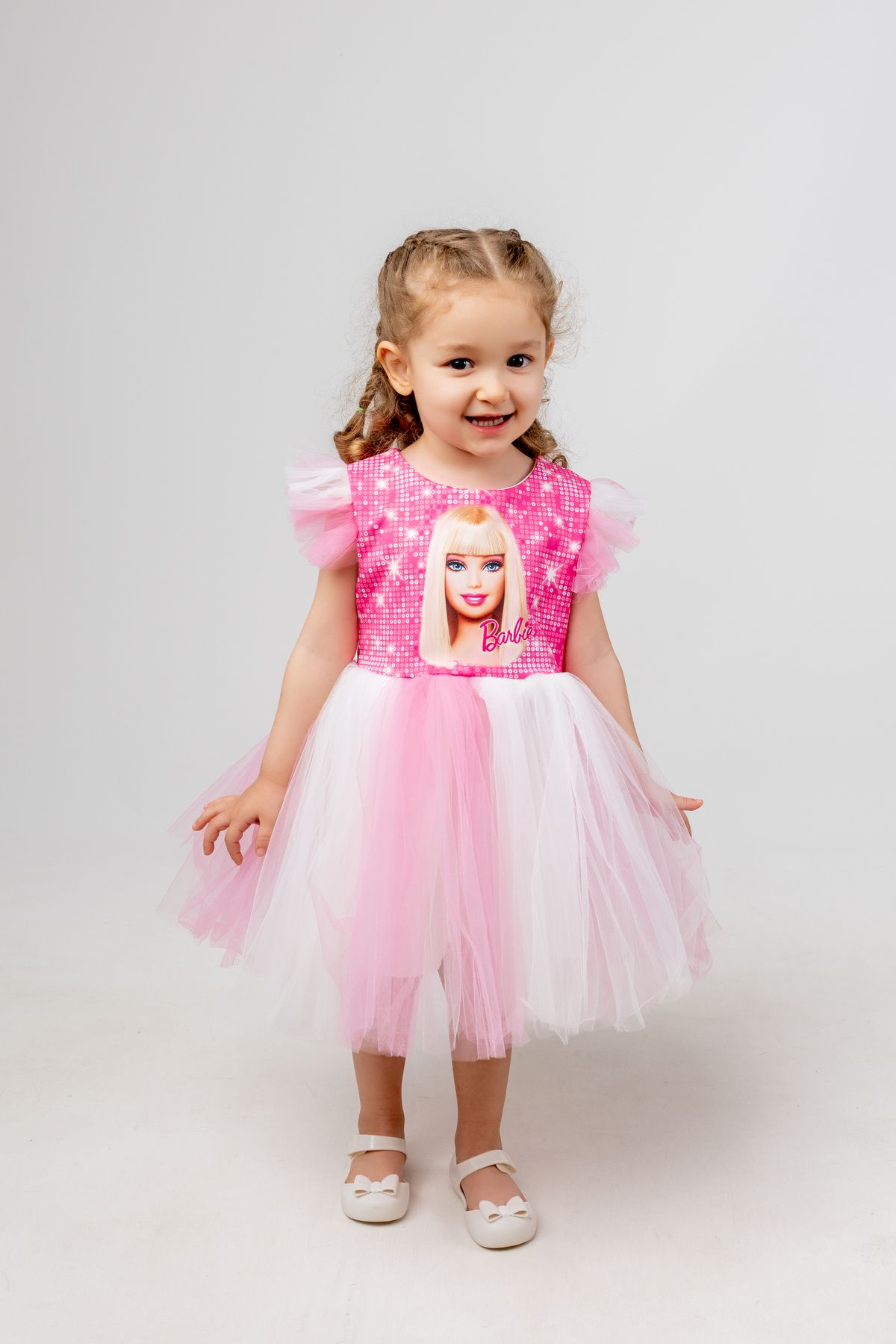 Little Pumpkin Tütülü Doğumgünü & Özel Gün Barbie Elbise