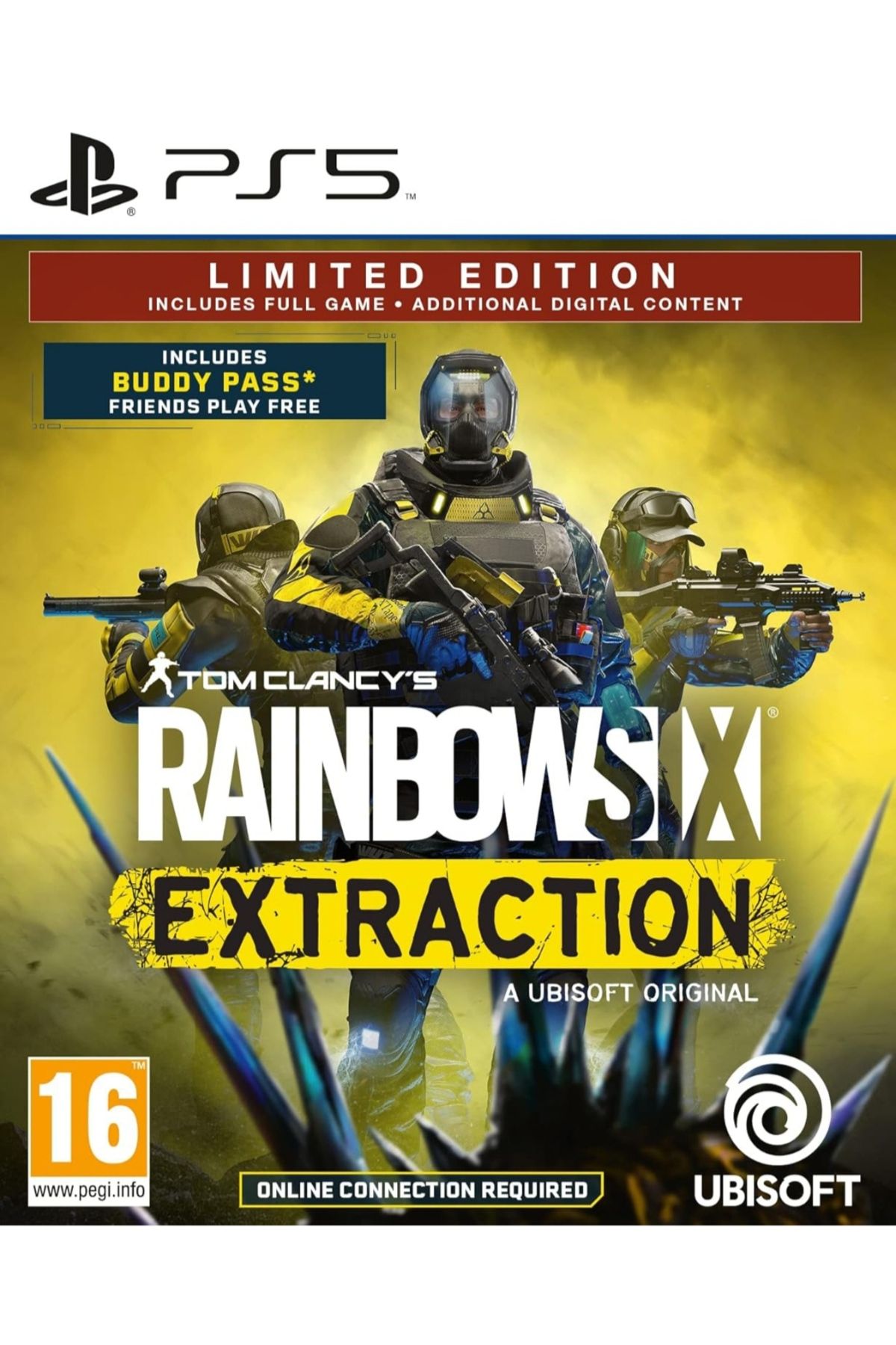 Ubisoft Tom Clancy"s Rainbow Six Extraction Limited Edition Ps5 Oyun (ONLİNE)