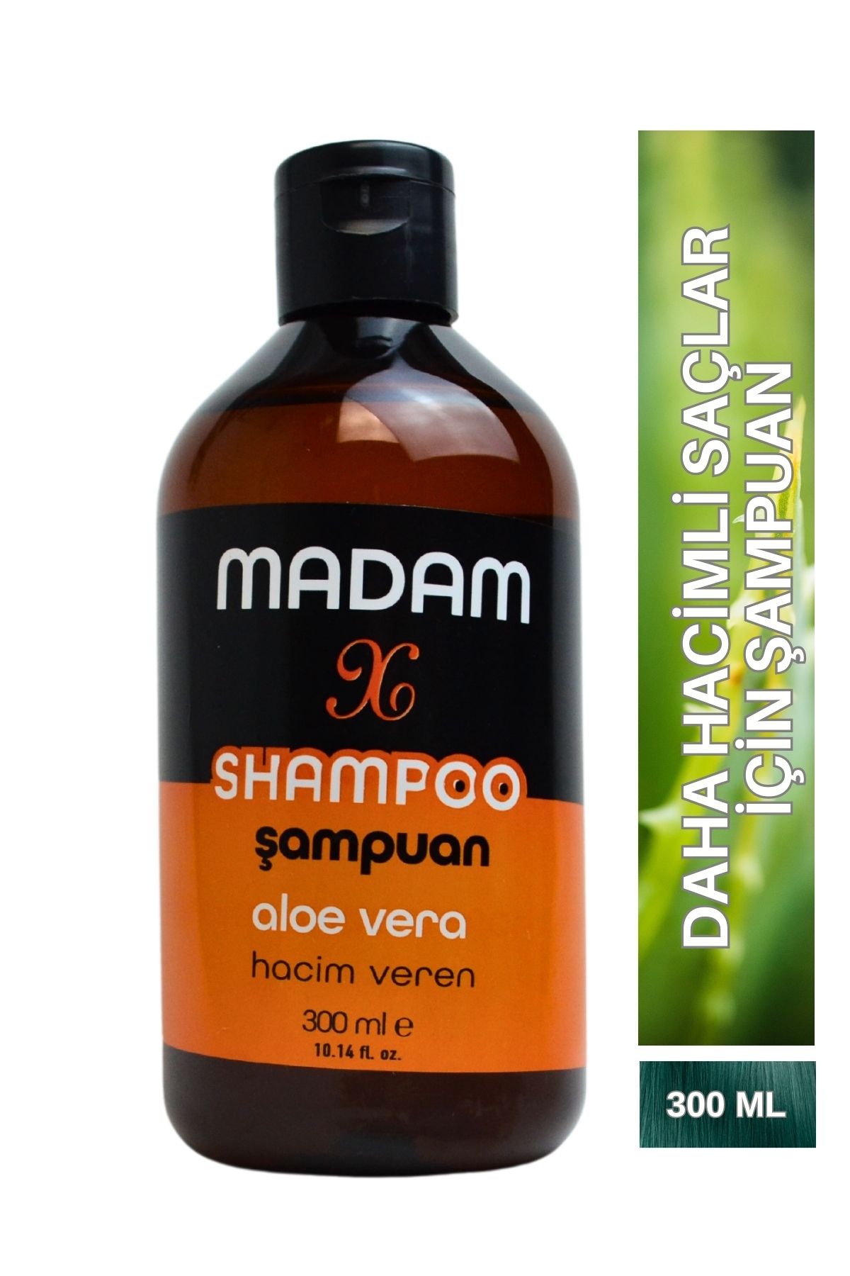 MADAM X Aloe Vera Premium Şampuan 300 ml - Doğal ve Nemlendirici Saç Bakımı